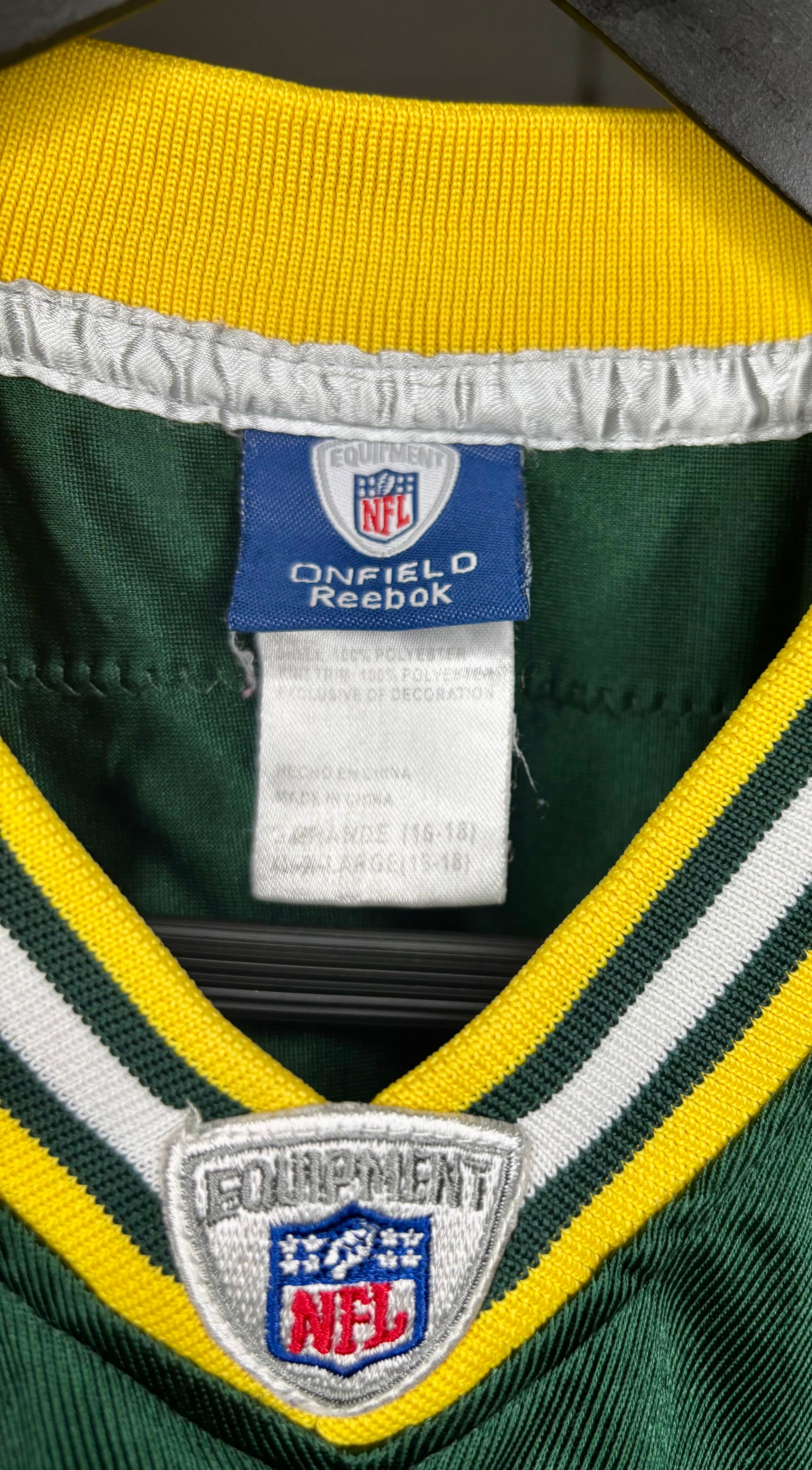 Reebok OnField Green Bay Packers Jersey #52 Clay Matthews Grün Größe XL Kinder