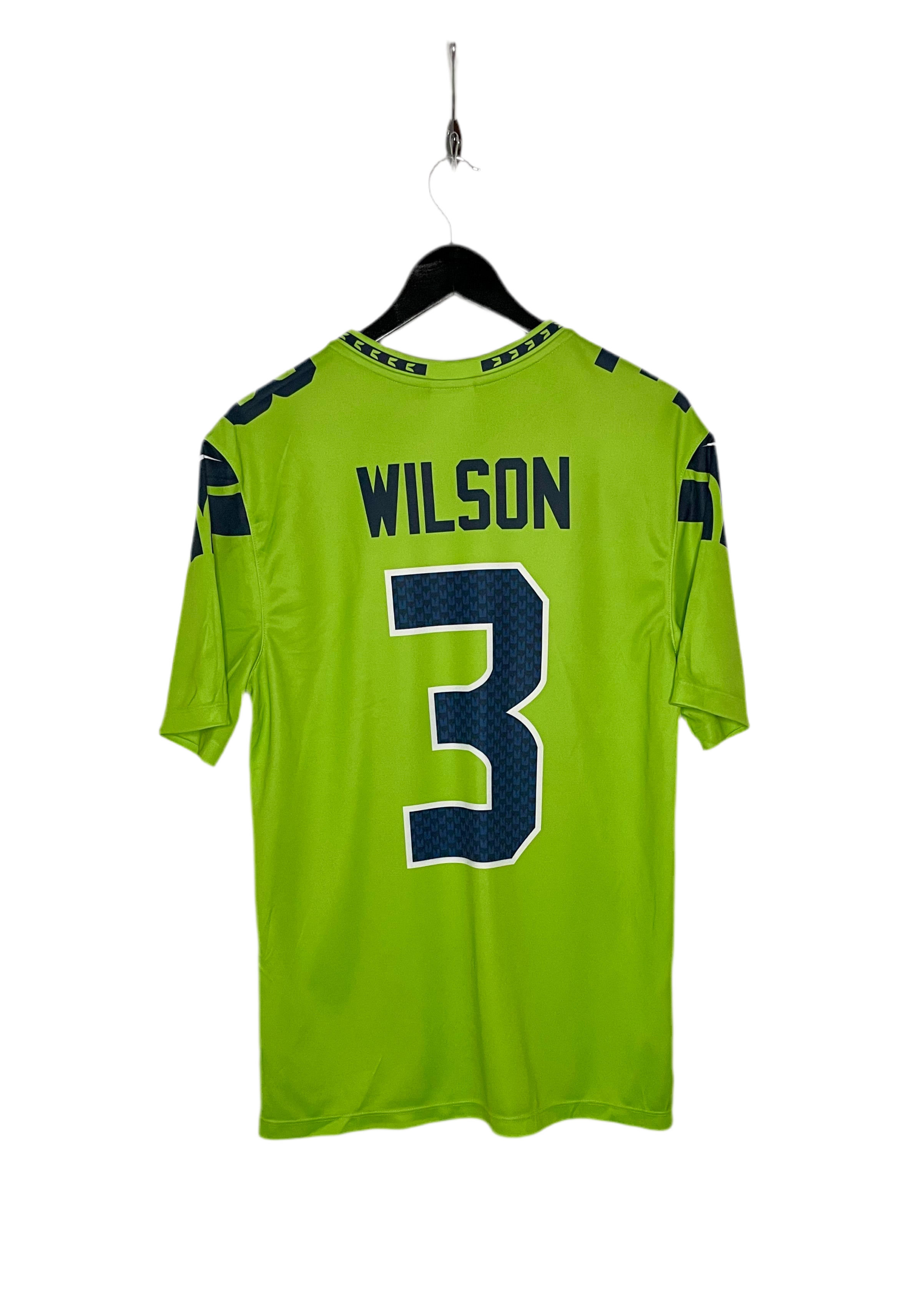 Nike Jersey Seattle Seahawks #3 Russell Wilson Grün Größe S