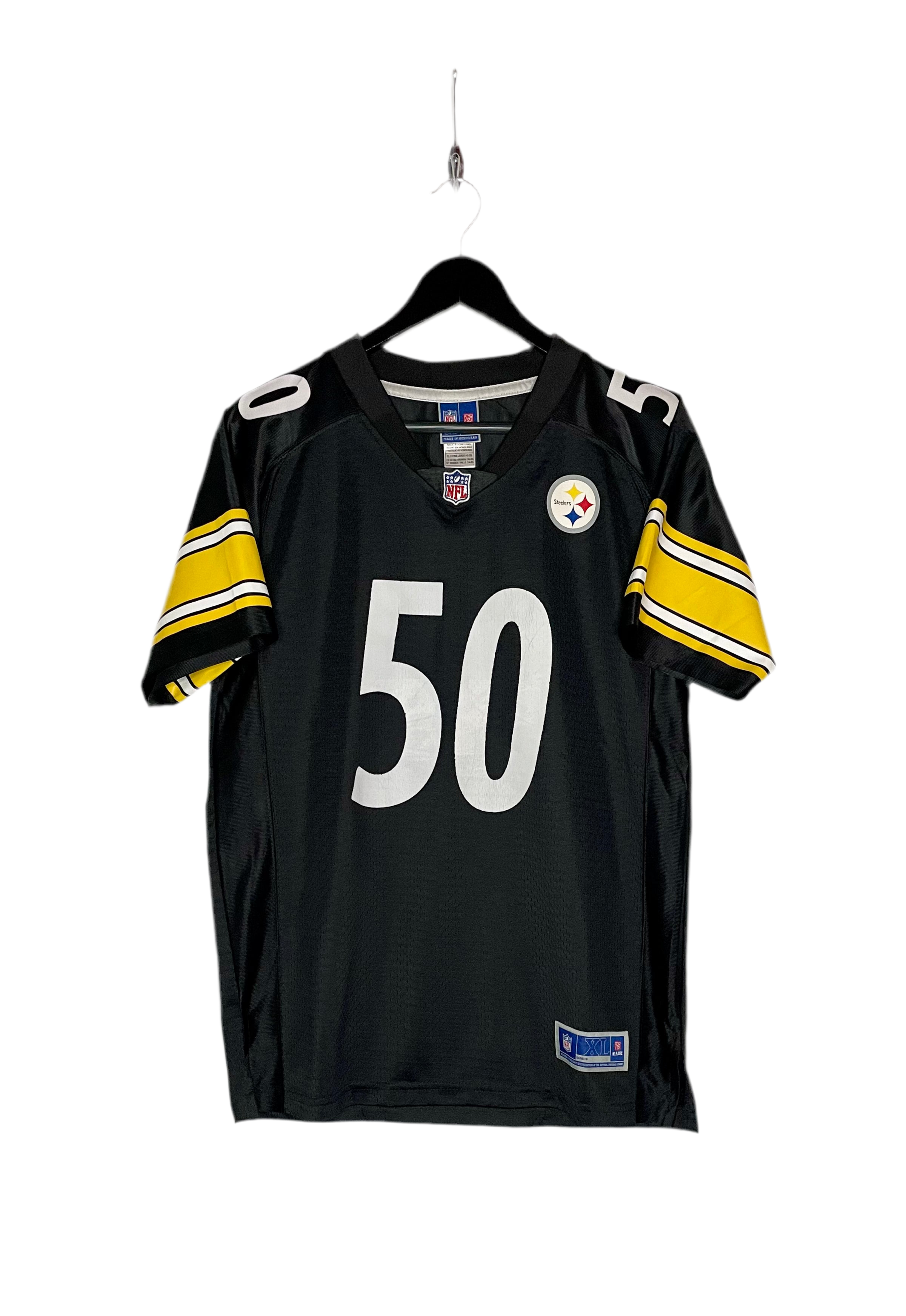 NFL Pittsburgh Steelers Jersey #50 Ryan Shazier Schwarz Größe XL Kinder