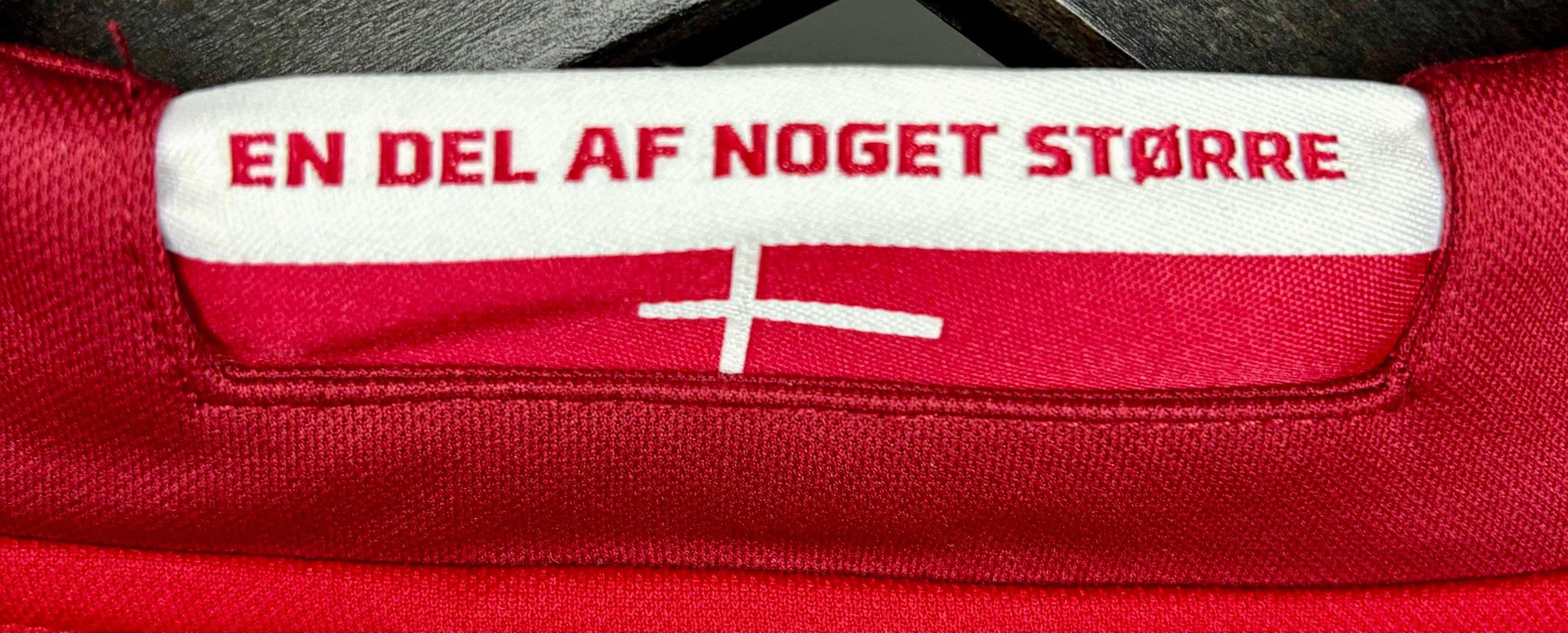 Adidas Dänemark Fußball Präsentation Anthem Trainingsjacke 2016/17 Rot Größe S