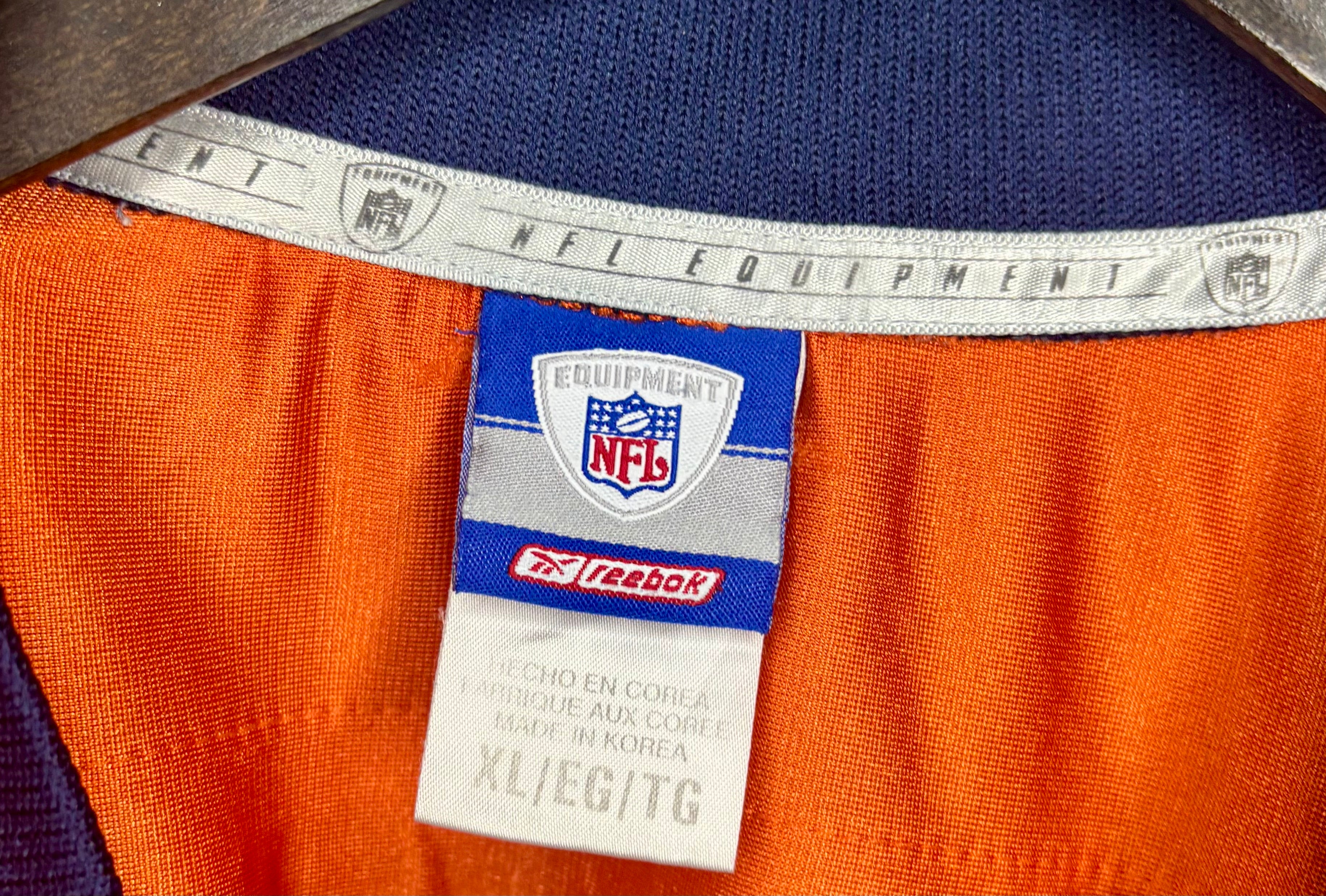 Reebok Vintage Denver Broncos Jersey #26 Clinton Portis Orange Größe XL