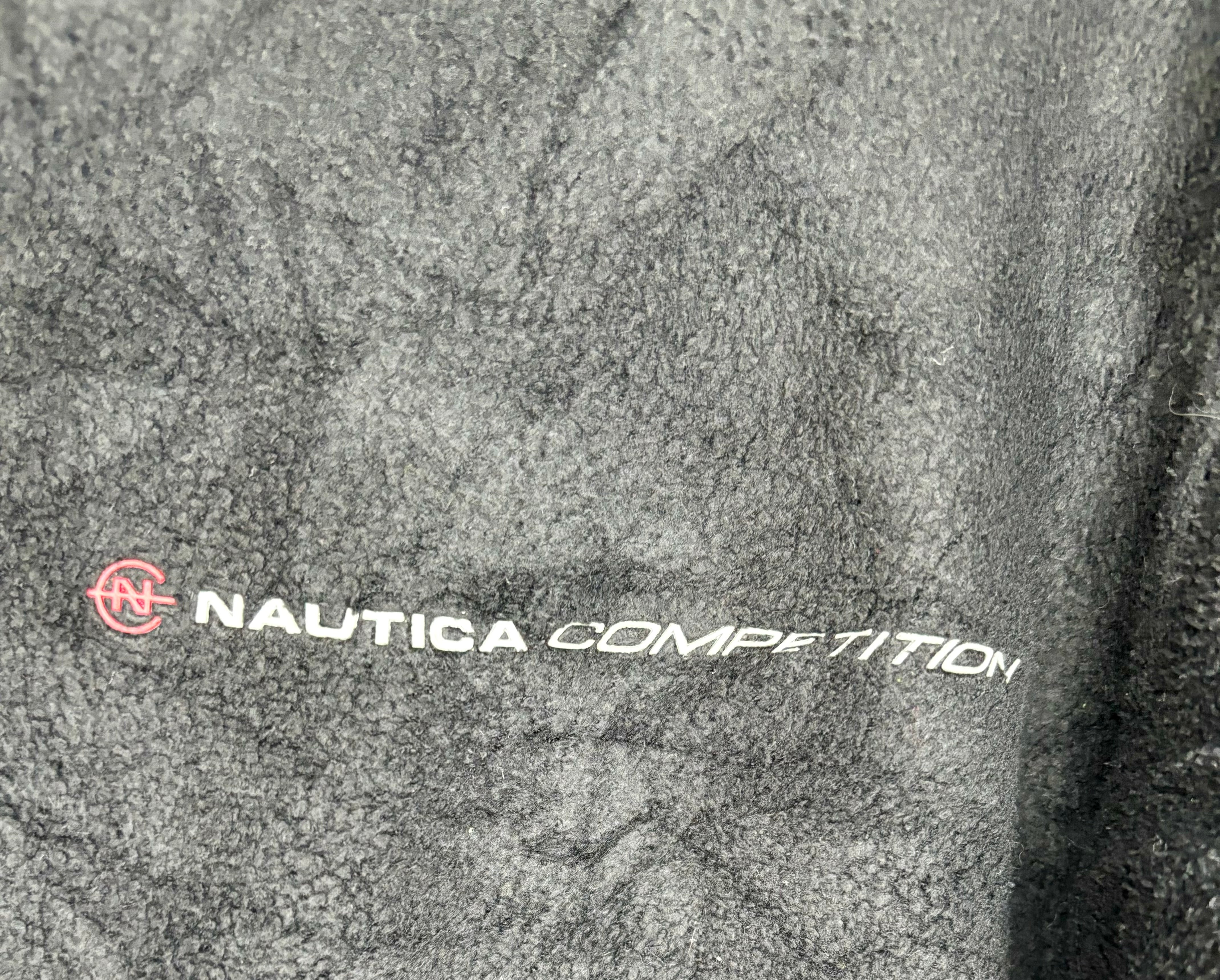 Nautica Competition Fleece Jacke Schwarz Größe S