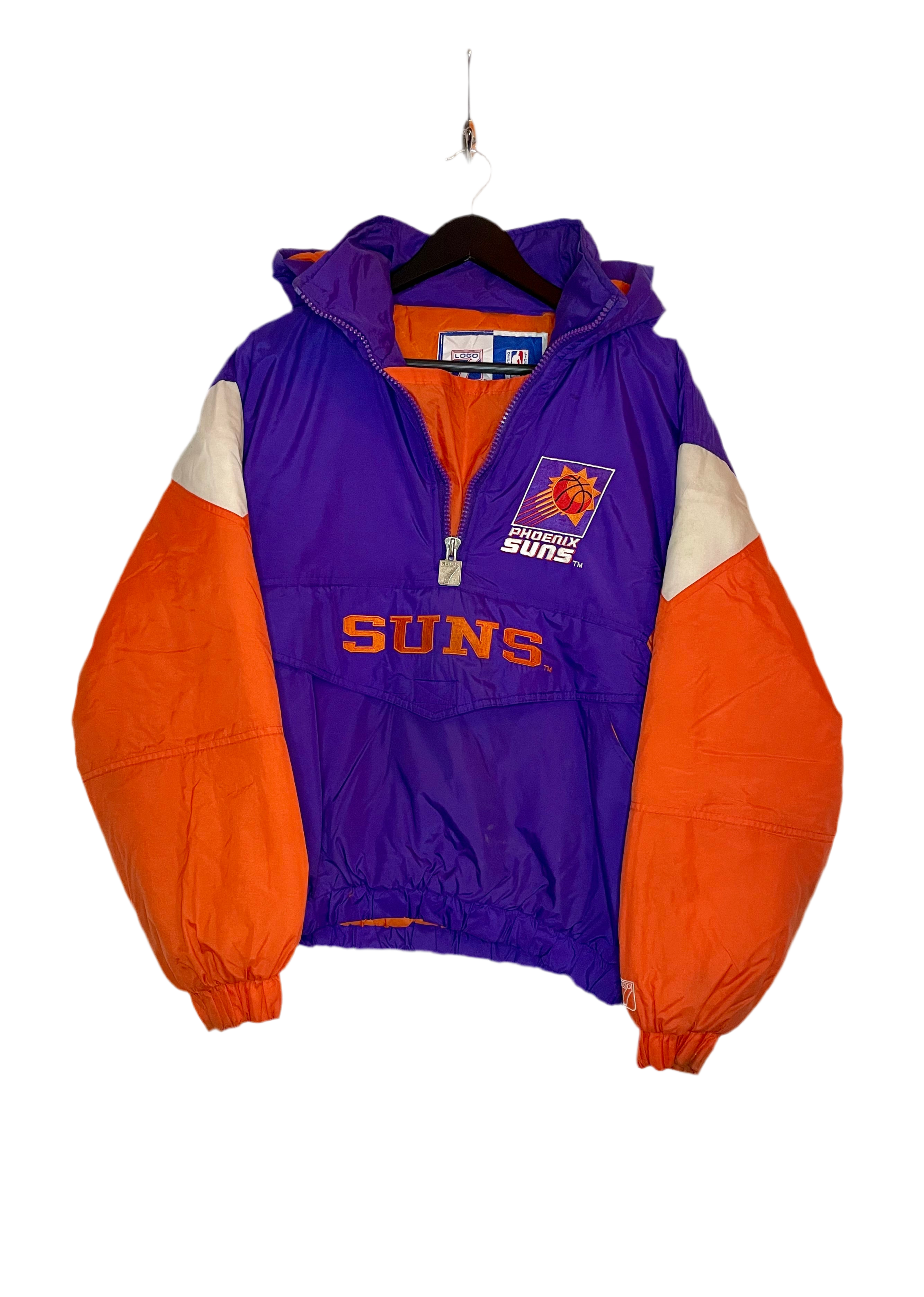 Logo 7 Windbreaker Phoenix Suns Lila Orange Größe M