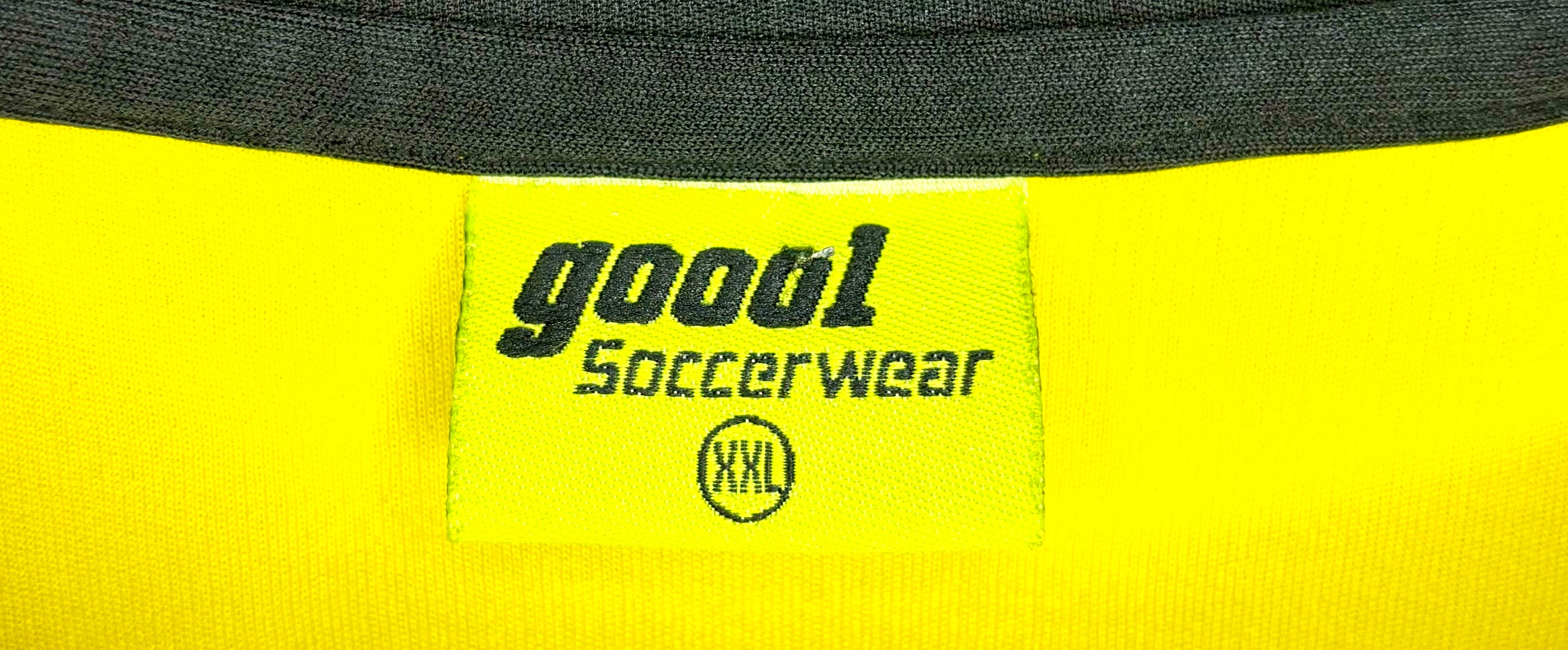 Goool Dortmund Vintage Trikot Flavio #6 Saison 03/04 Gelb Größe XXL