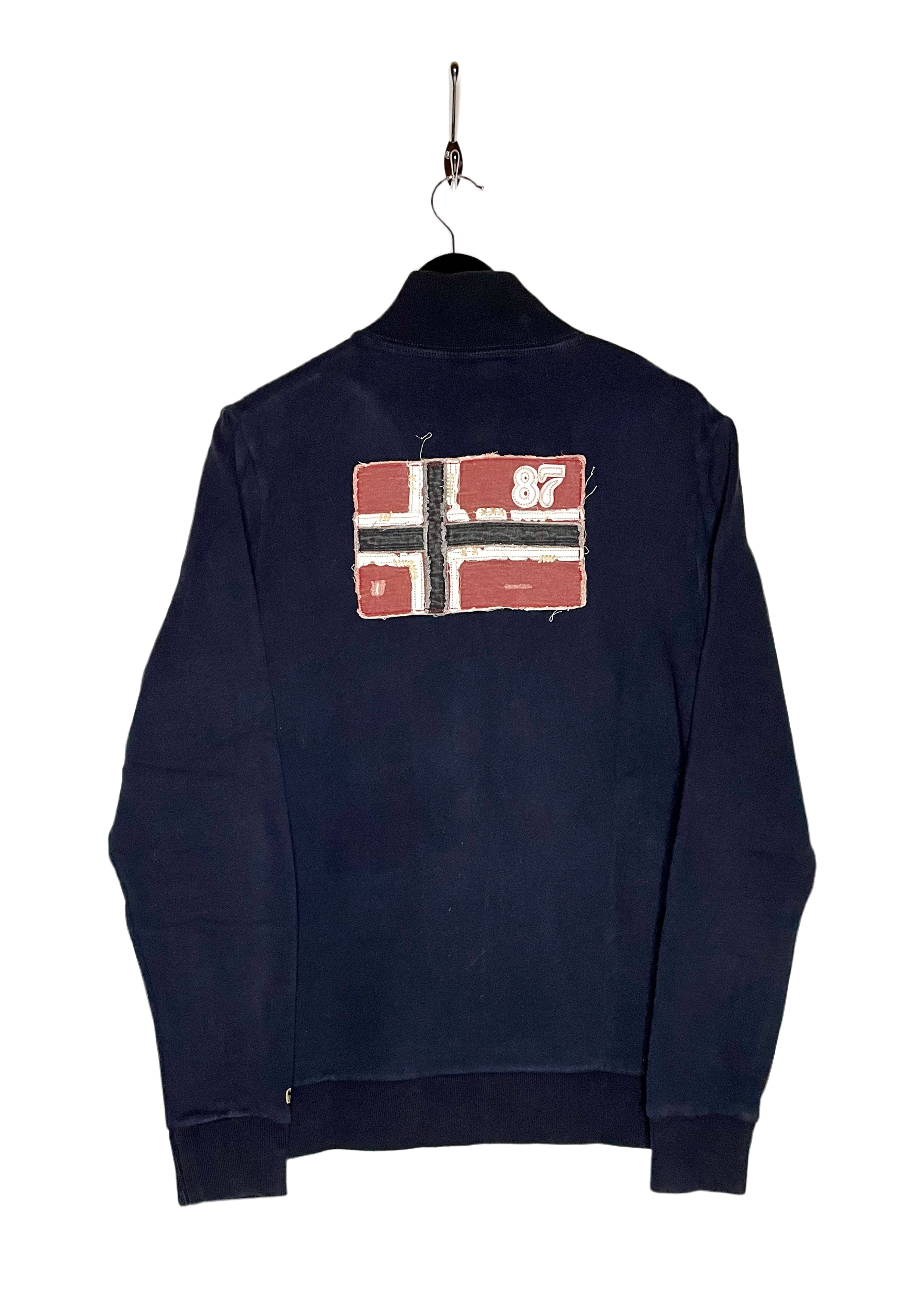 Napapijri Vintage Sweatjacke Blau Größe L