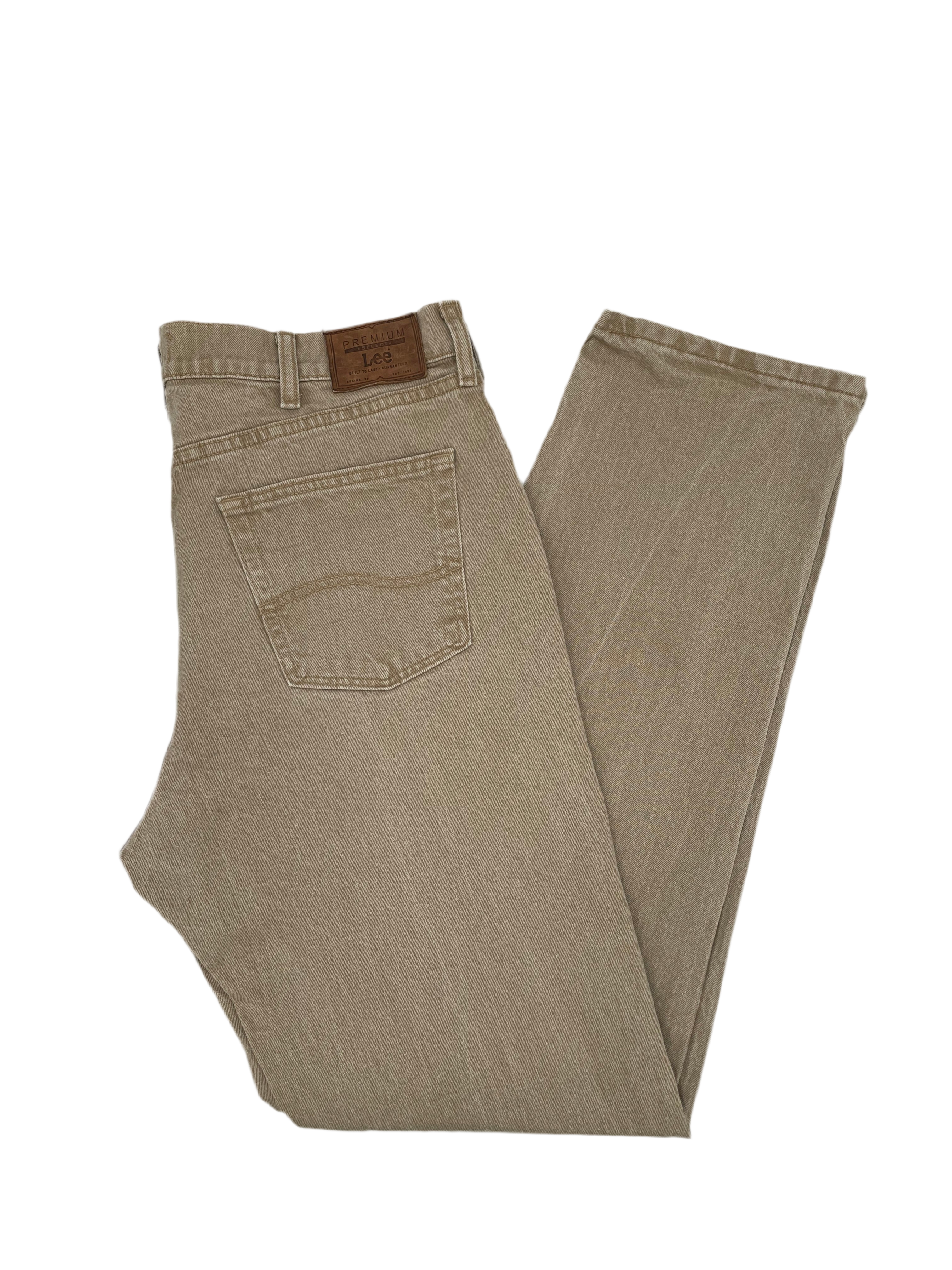LEE Premium Select Jeans Beige Größe W36 L34