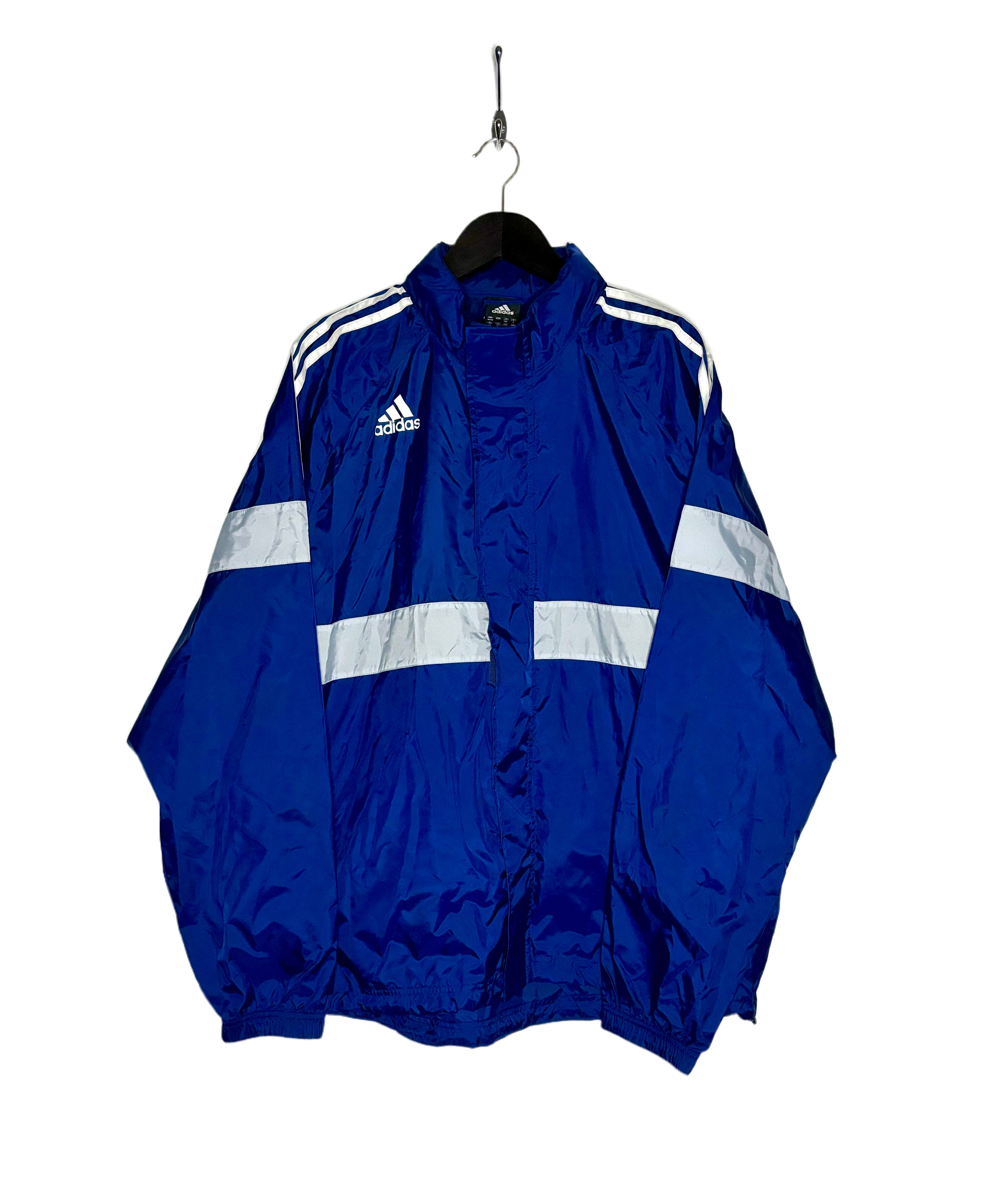 Adidas Vintage Trainingsjacke Blau Größe L