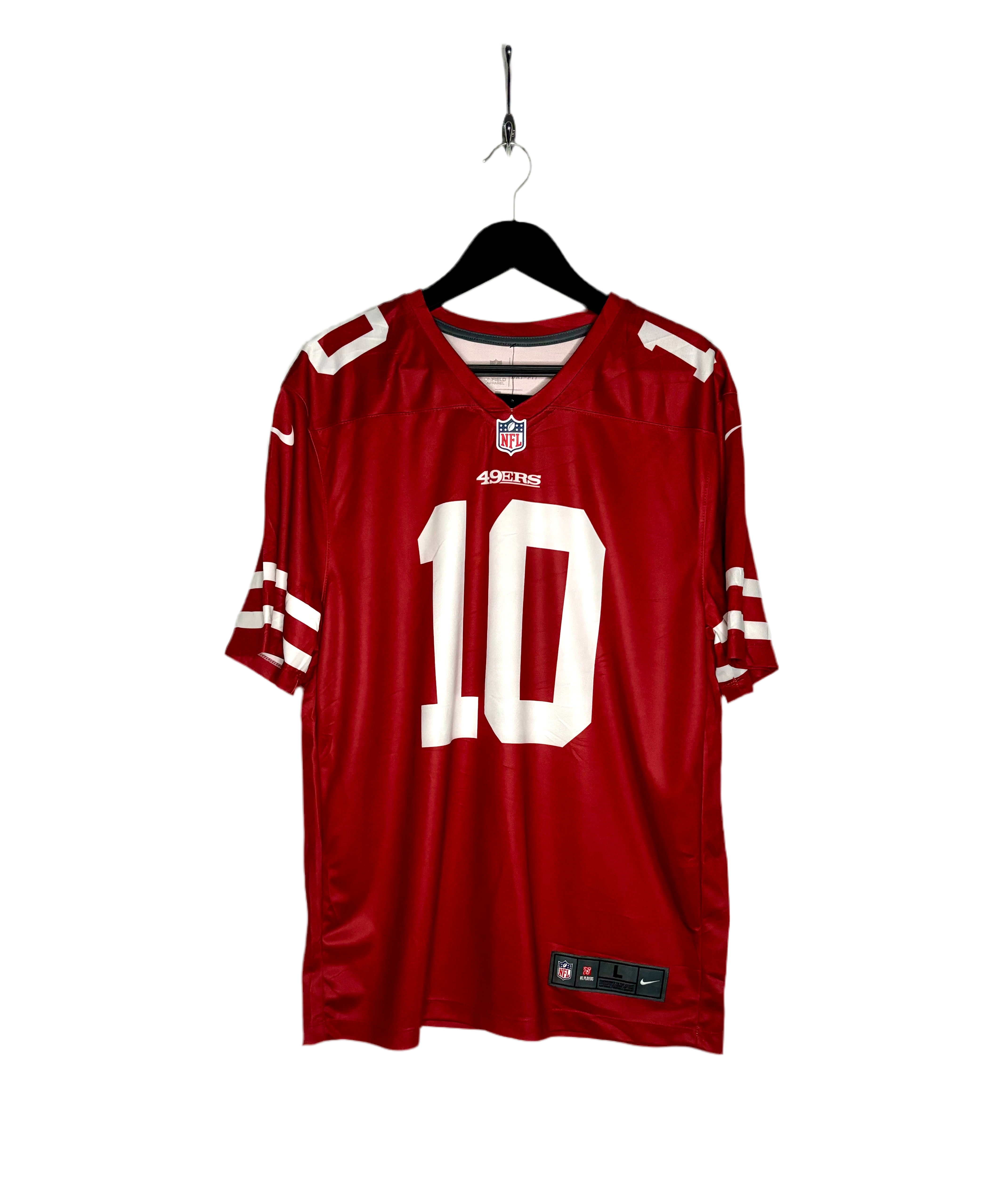 Nike San Francisco 49ers Jersey #10 Jimmy Garoppolo Rot Größe L Neu