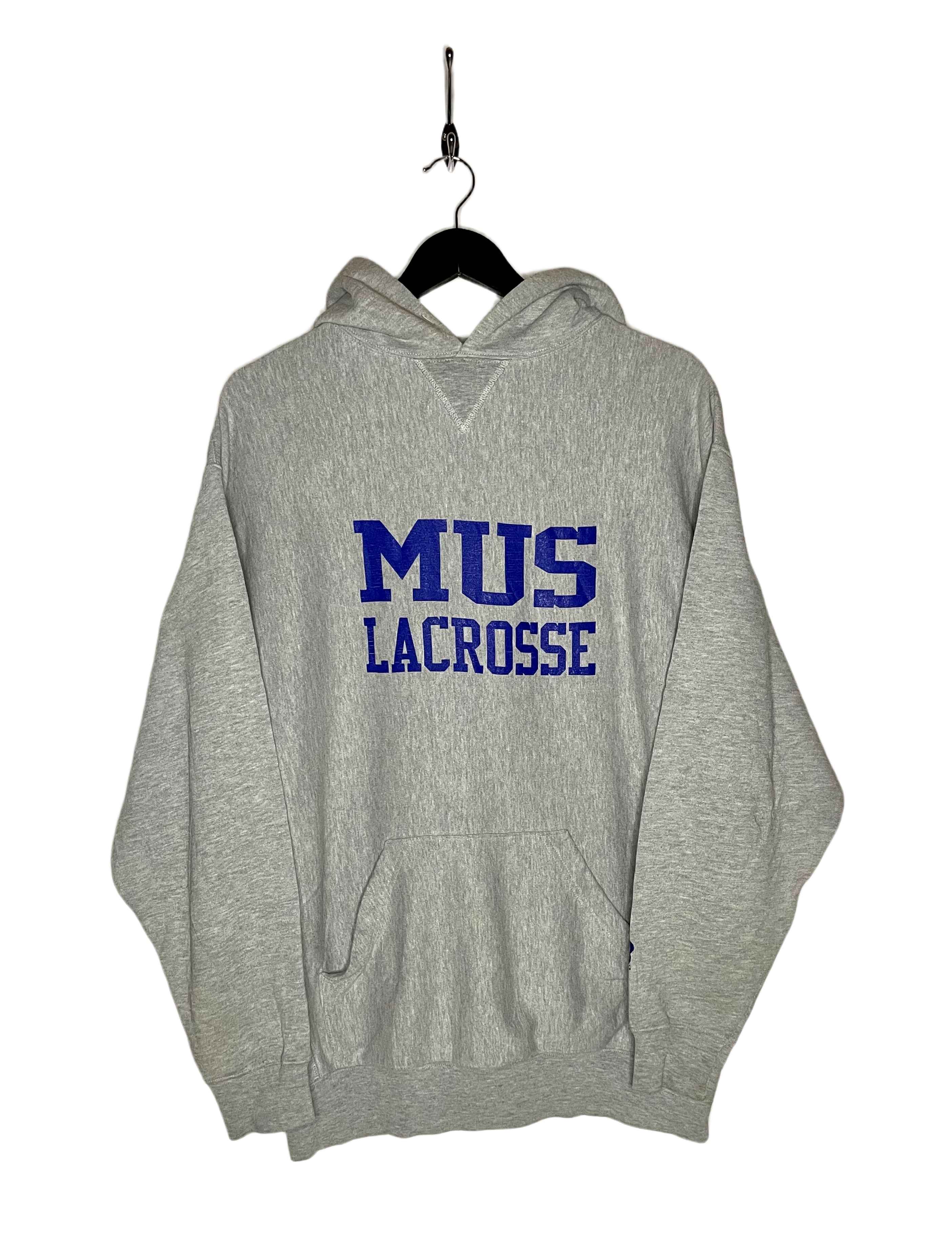 Boathouse Hoodie MUS Lacrosse Team Grau Größe M