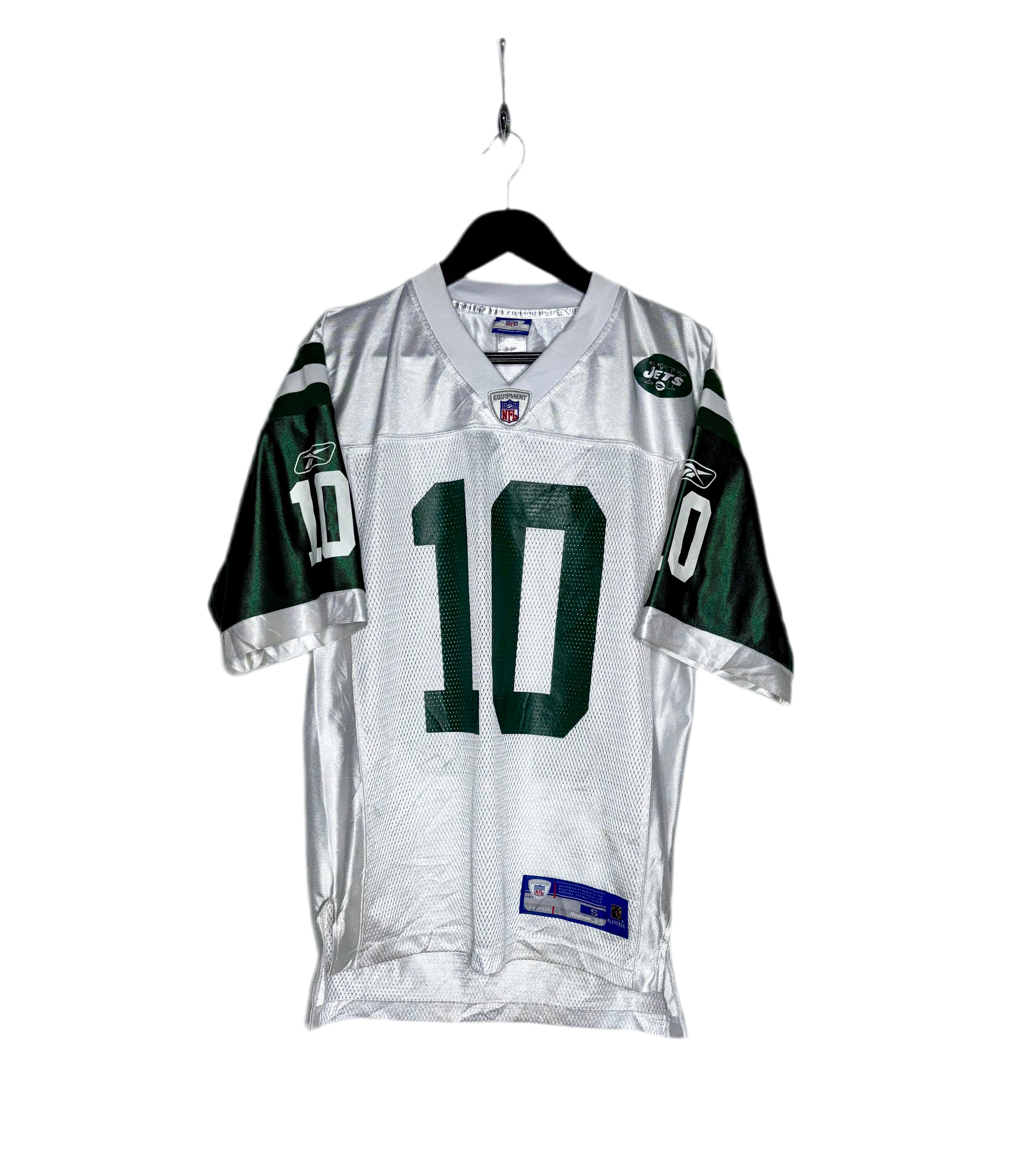 Reebok NFL Vintage New York Jets Jersey #10 Chad Pennington Weiß Größe S