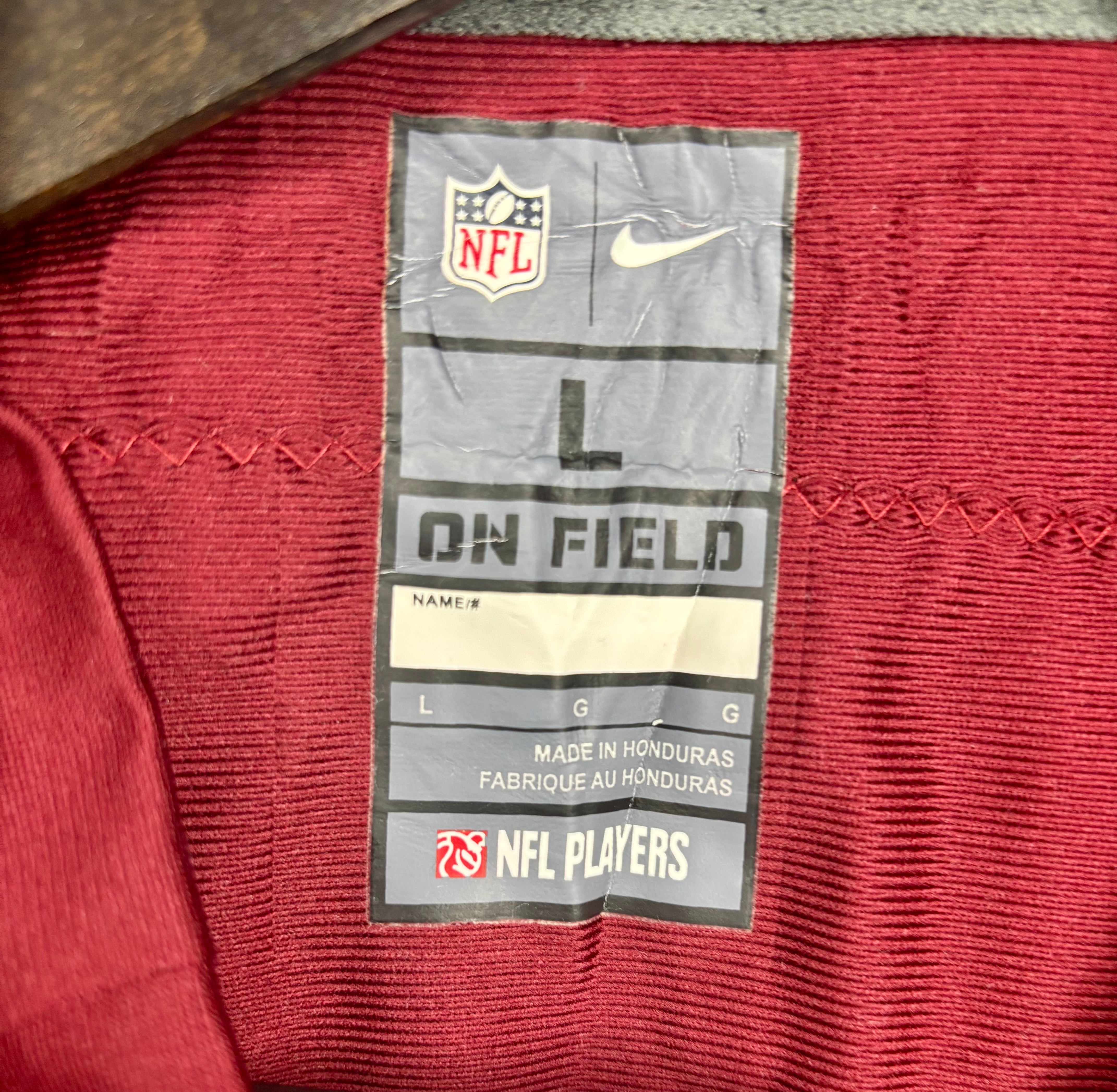Nike NFL Wahsington Redskins Jersey #10 Robert Griffin III Rot Größe L
