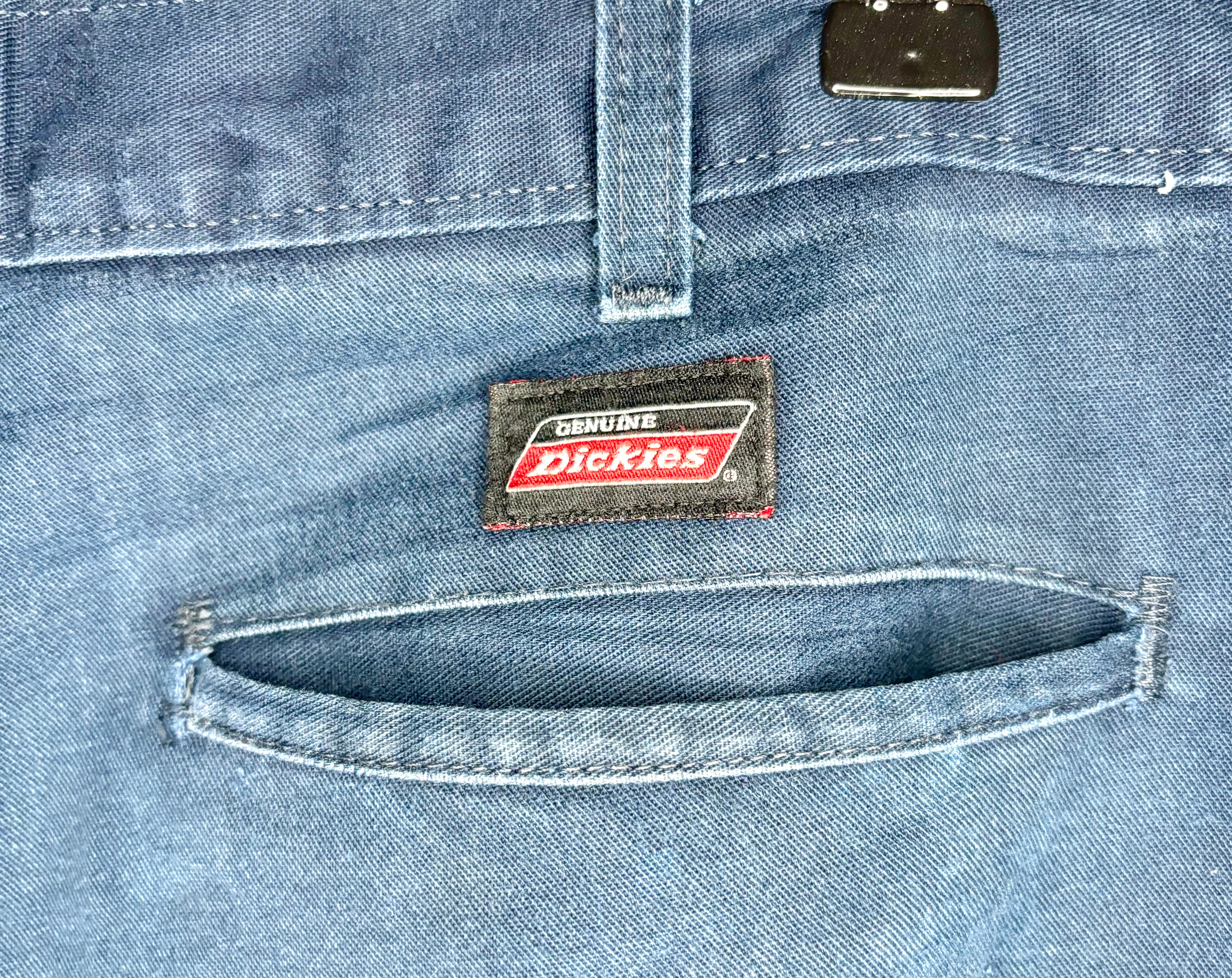 Dickies Vintage Jeans Blau Größe W36 L34