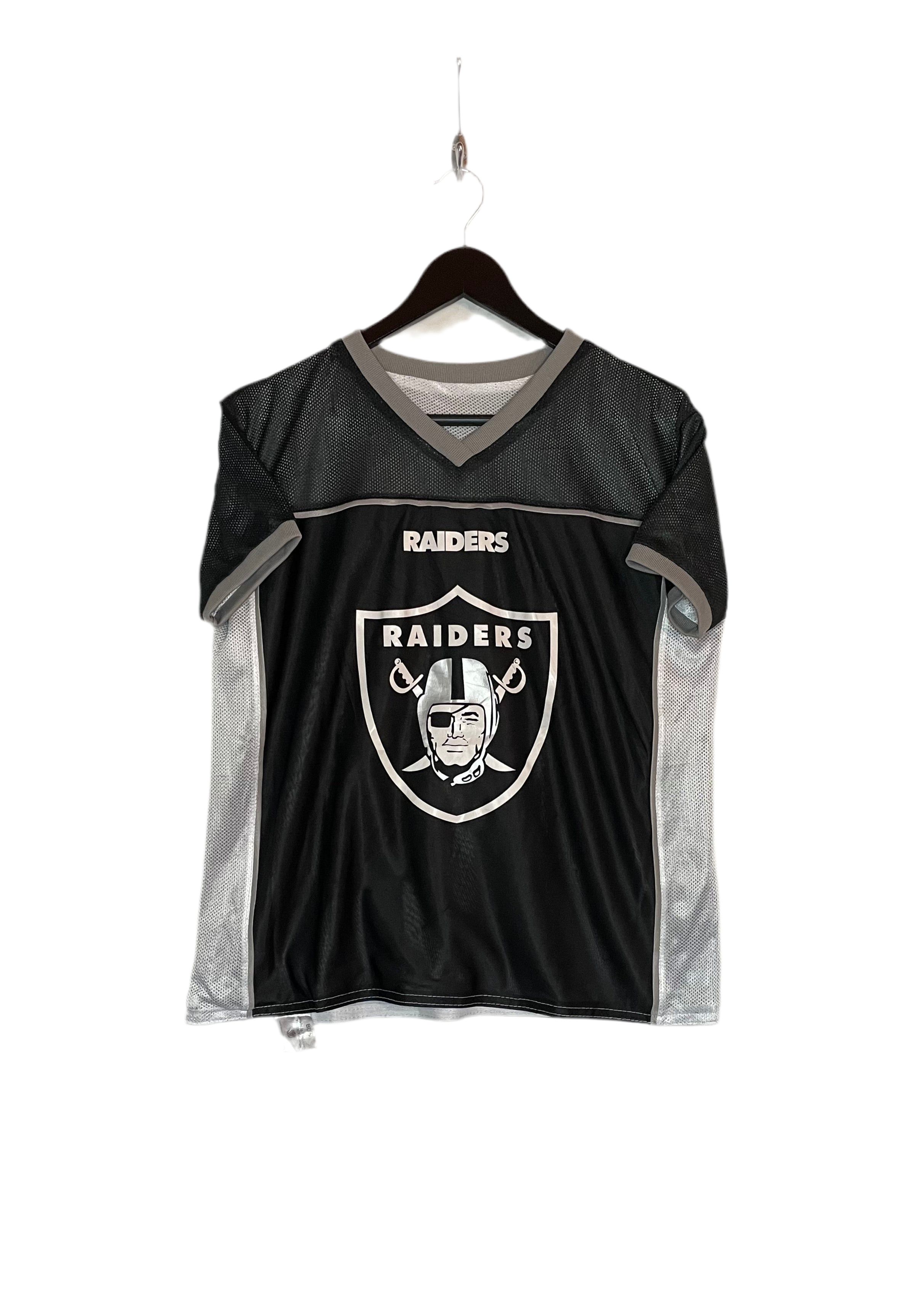 NFL Las Vegas Raiders Flag Football Jersey Schwarz Größe XL Kinder