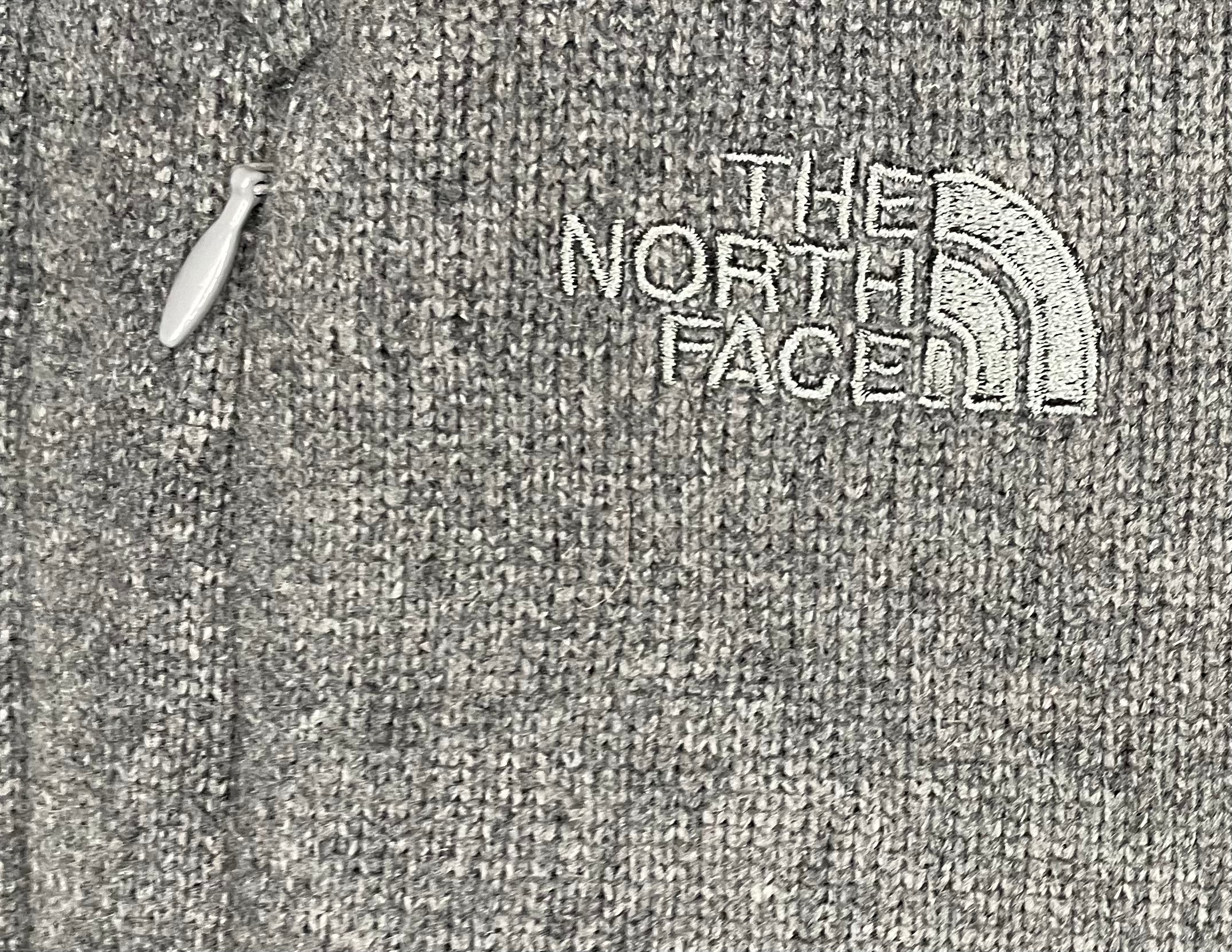 The North Face Fleece Jacke Grau Größe L