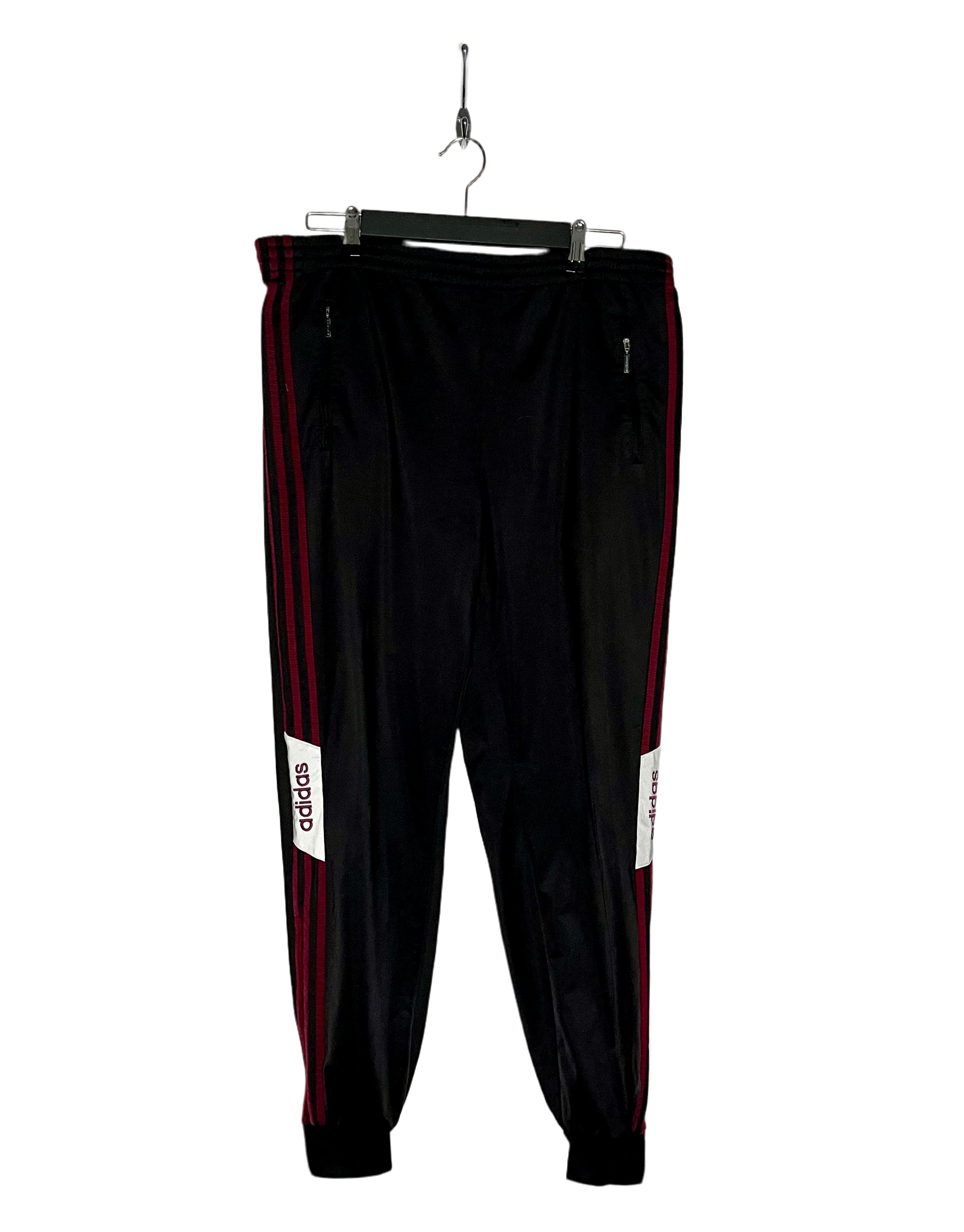 Adidas Vintage Track Pants Black Size L 