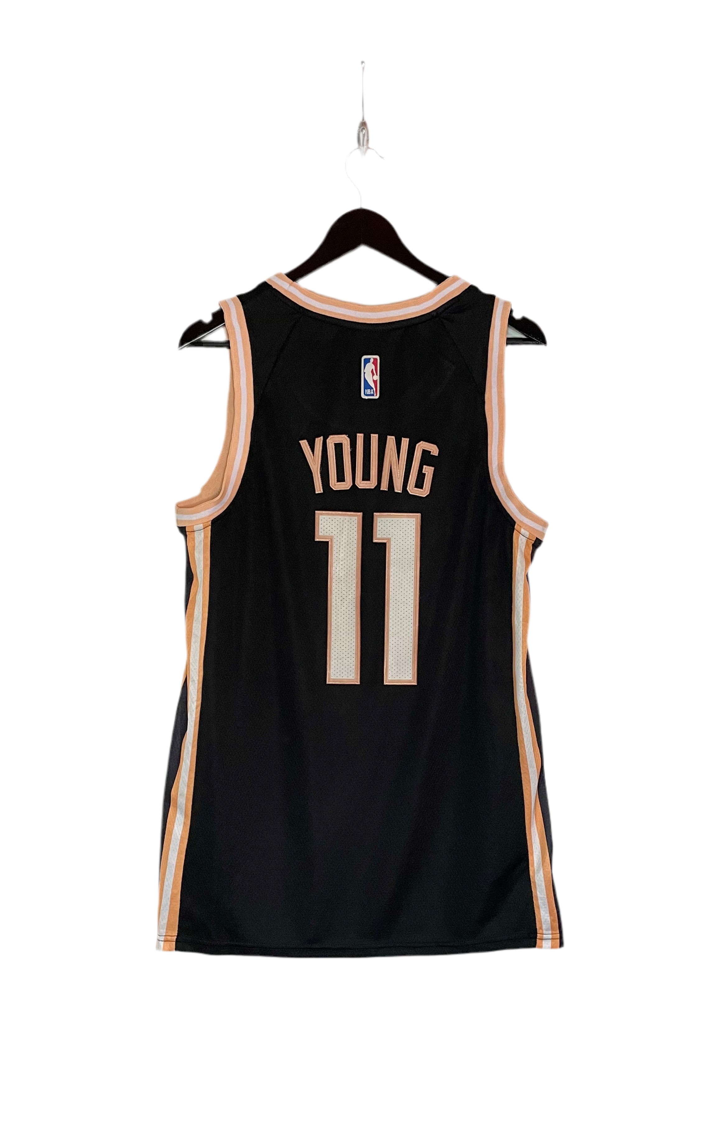 Nike NBA Jersey Atlanta Hawks 2019 #11 Trae Young Schwarz Größe L