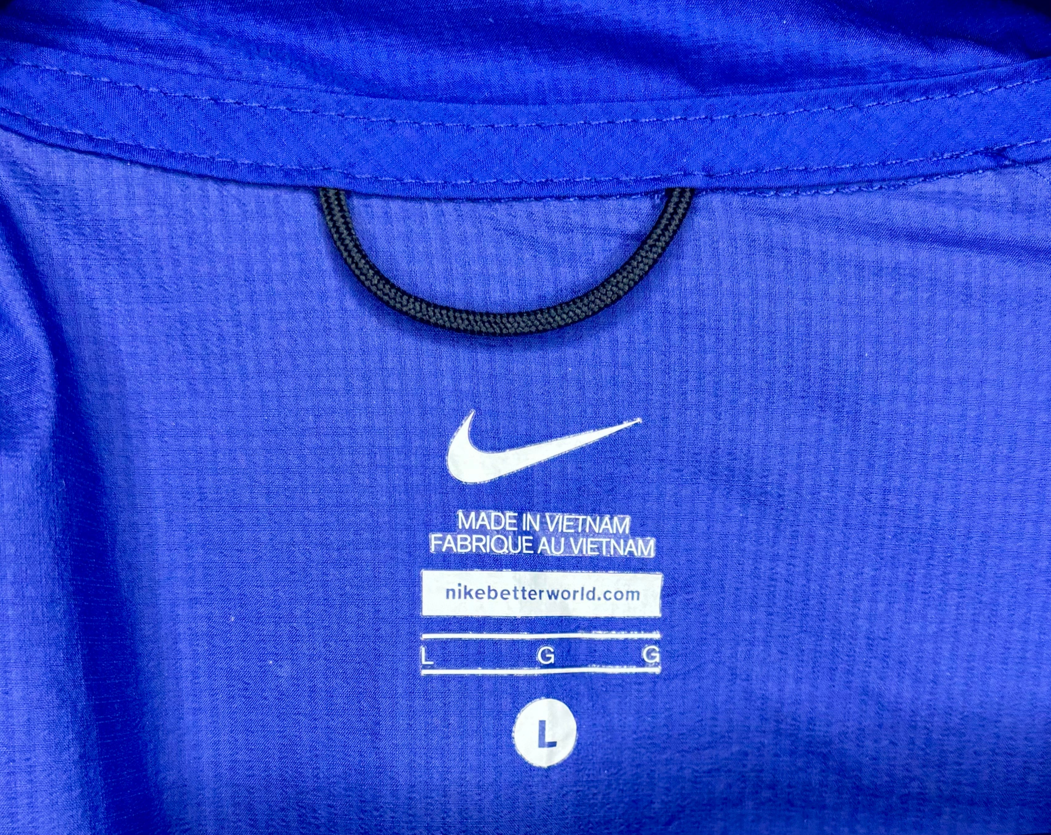 Nike Trainingsjacke Royalblau Größe L