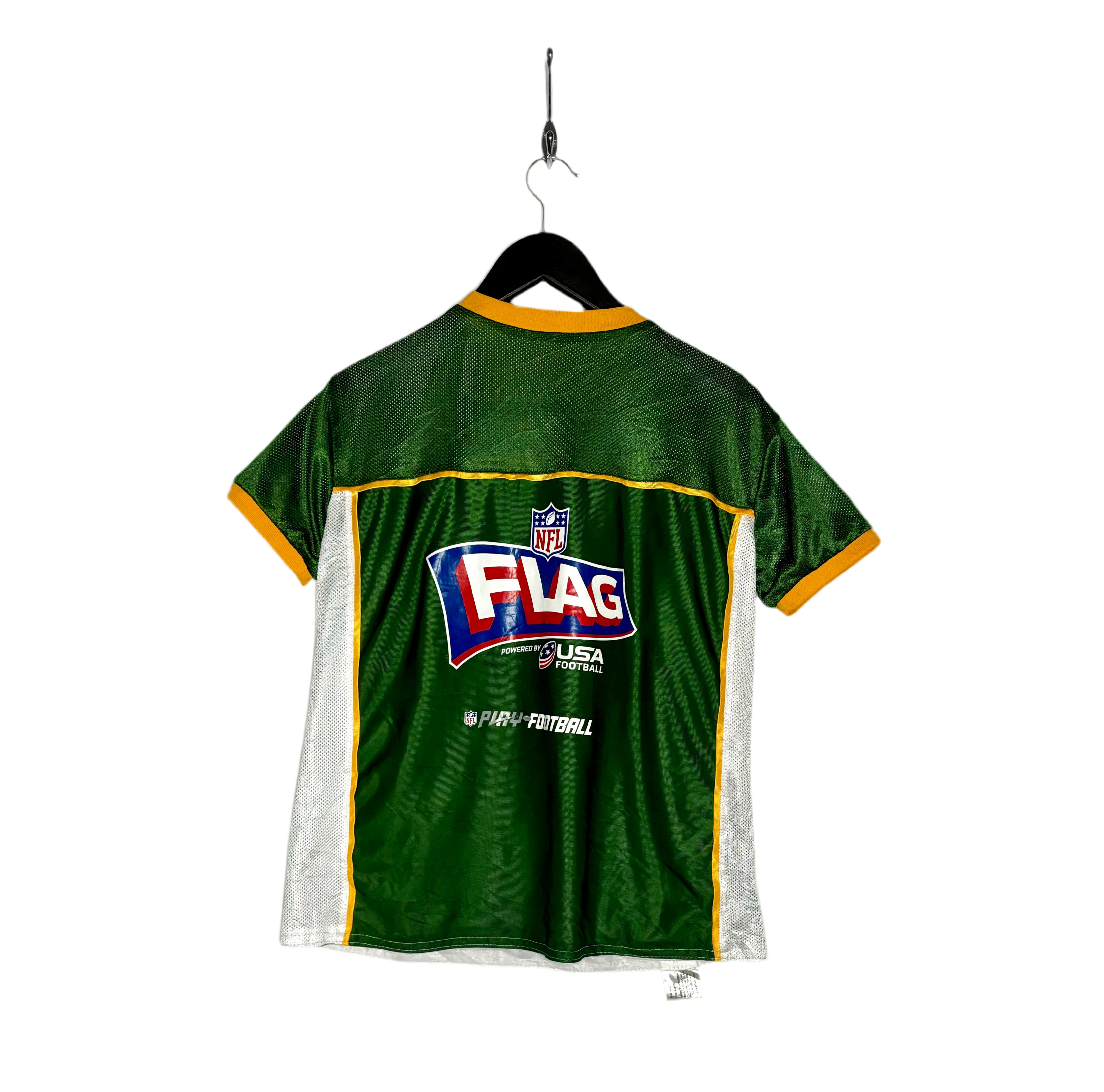 NFL Green Bay Packers Flag Football Jersey Grün Größe XL Kinder