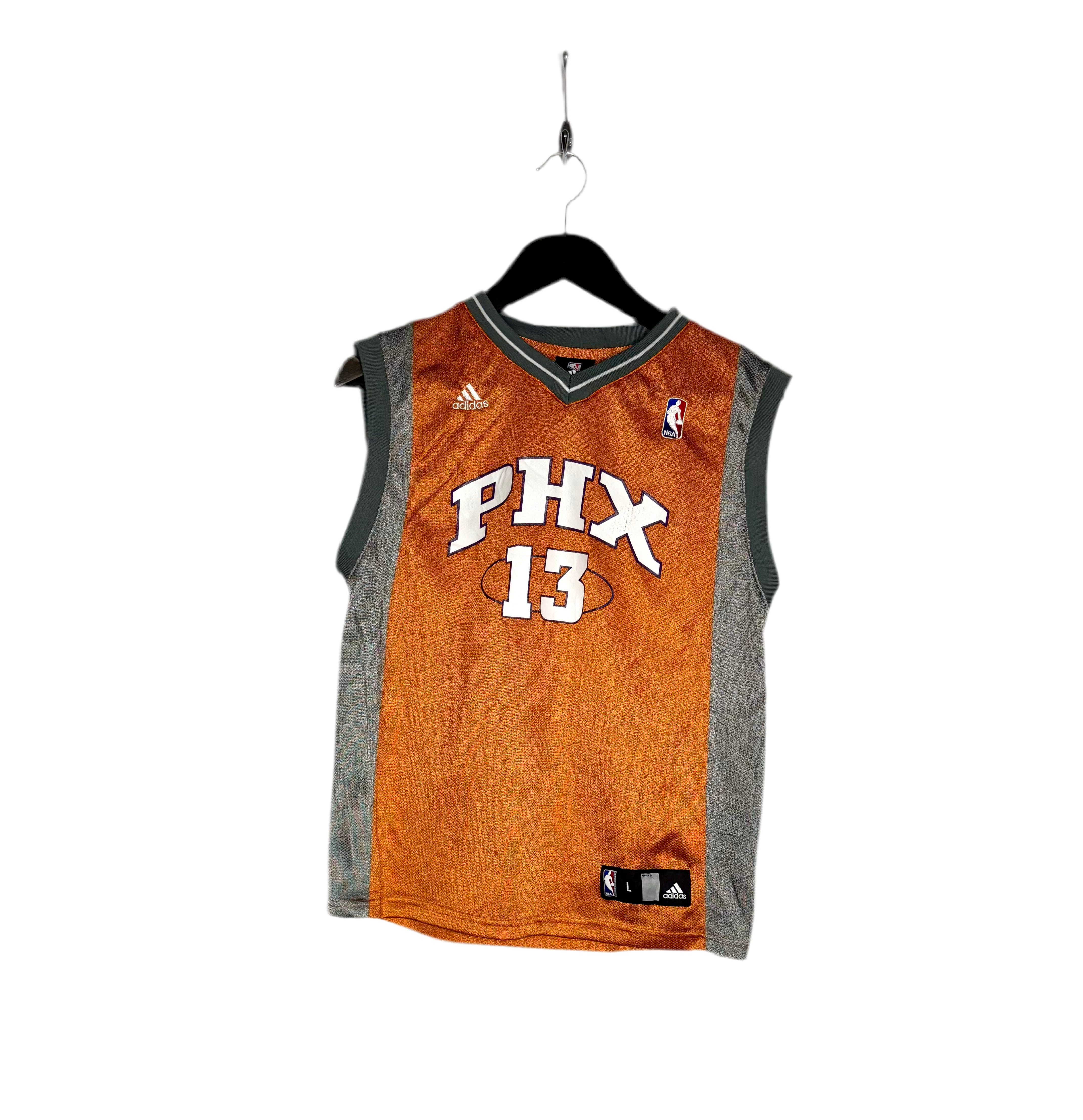Adidas NBA Vintage Jersey Phoenix Suns #13 Steve Nash Orange Größe L Kinder