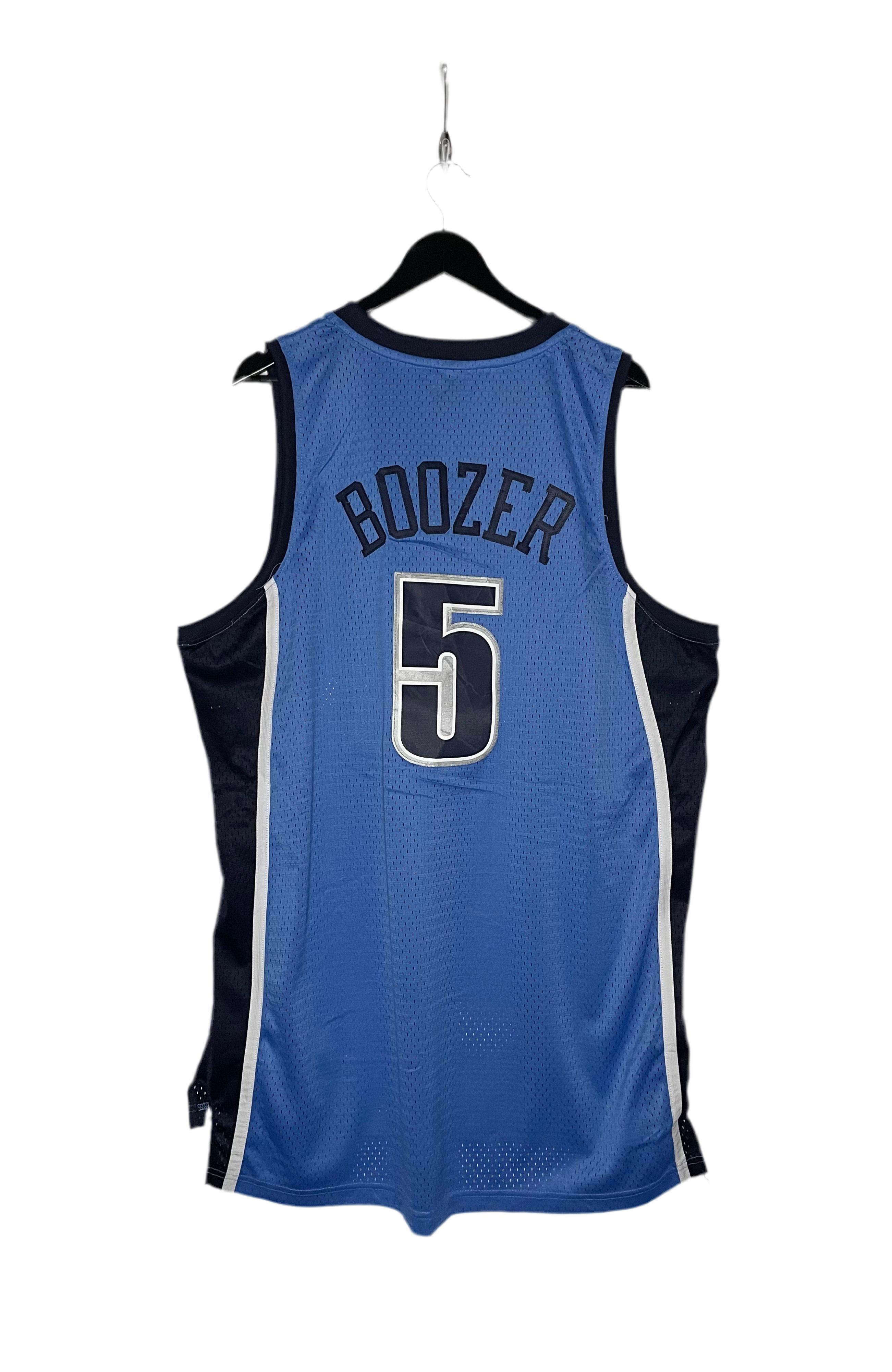 Adidas NBA Jersey Utah Jazz Deadstock #5 Carlos Boozer Hellblau Größe XL