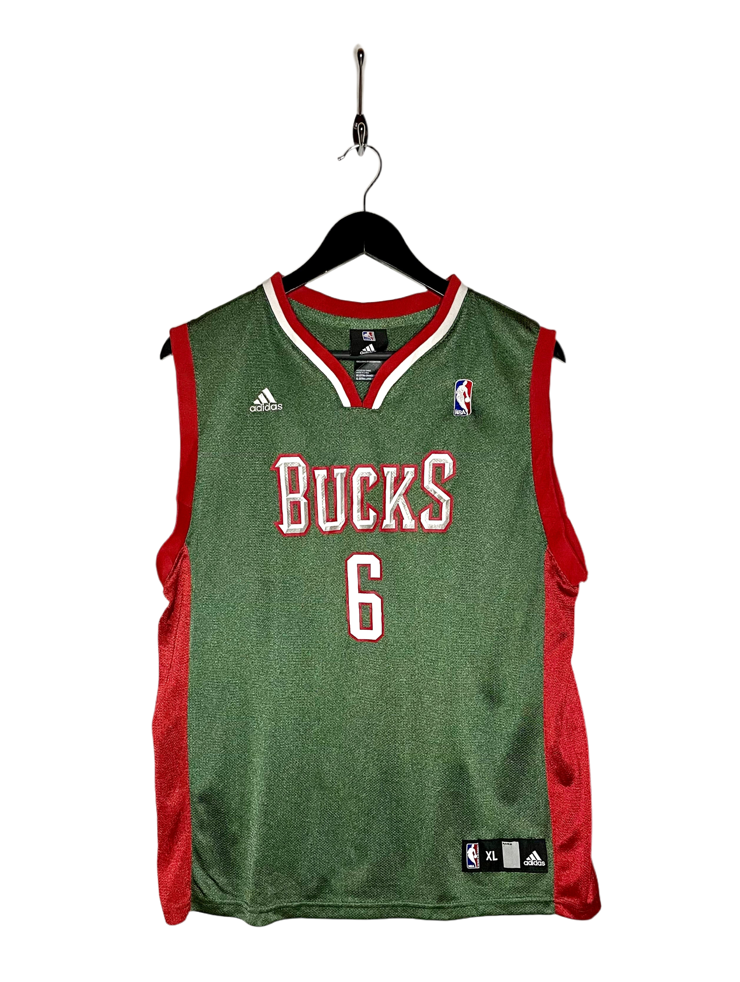 Adidas Jersey Milwaukee Bucks Andrew Bogut #6 Size XL 