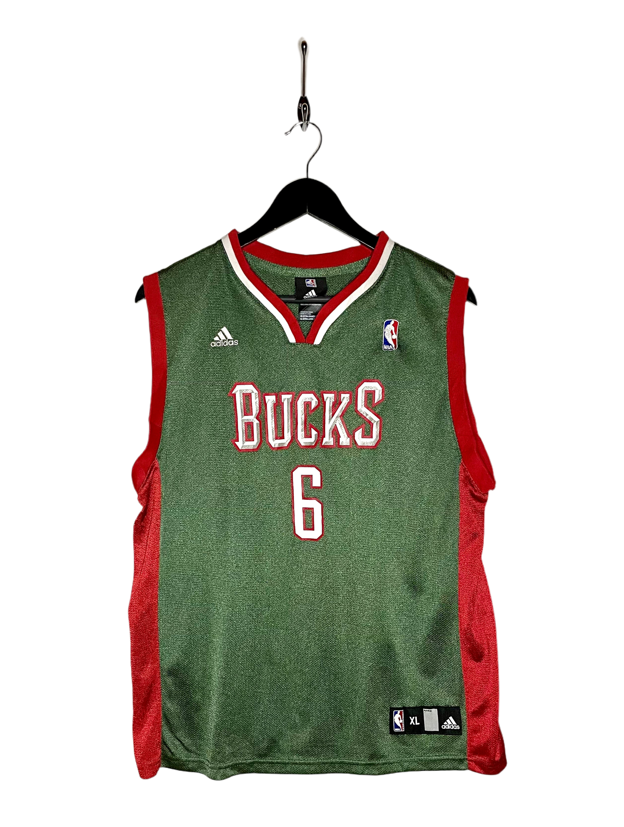 Adidas Jersey Milwaukee Bucks Andrew Bogut #6 Größe XL