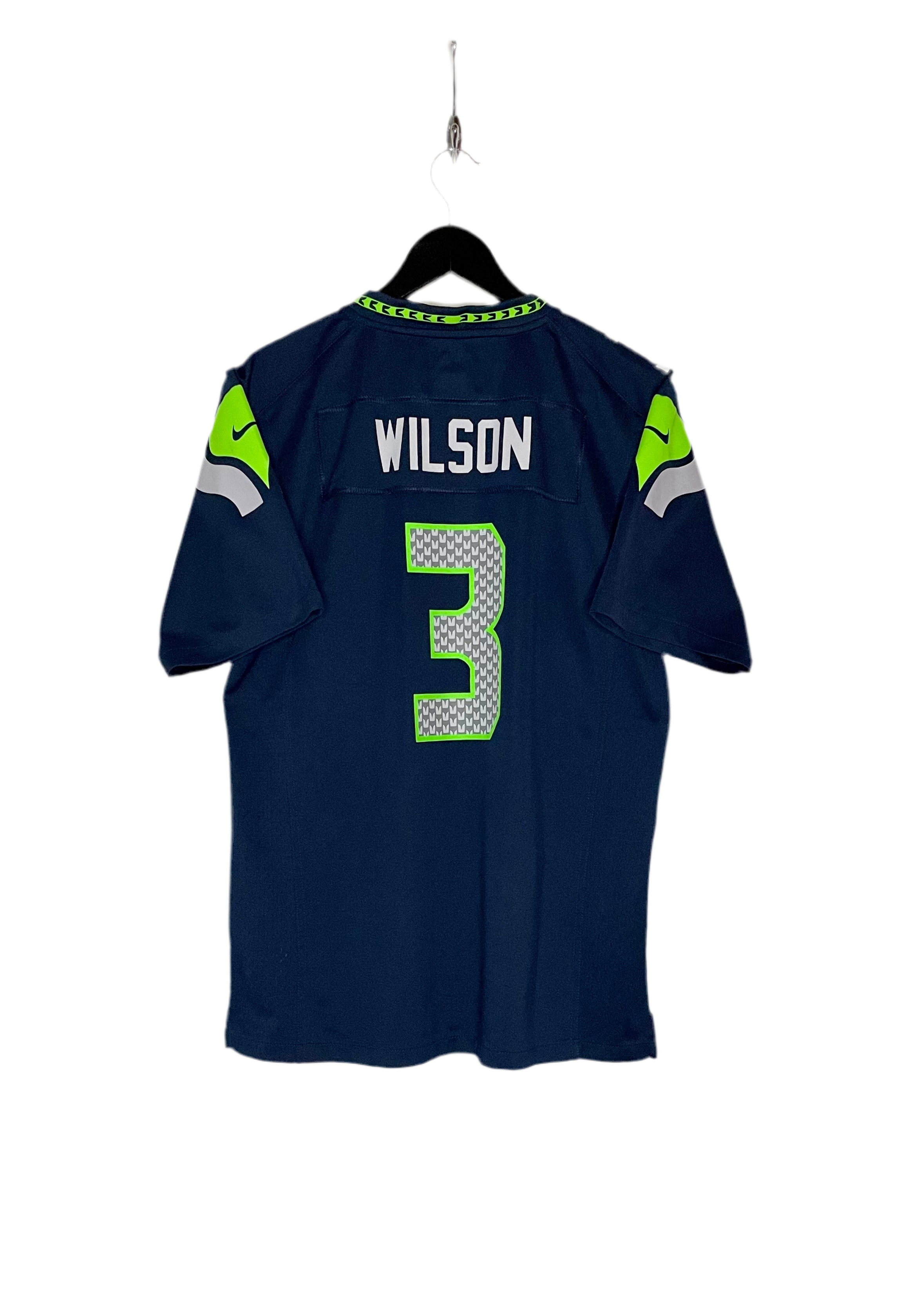 Nike Jersey Seattle Seahawks 2012 - 2016 #3 Russell Wilson Blau Größe XL Kids