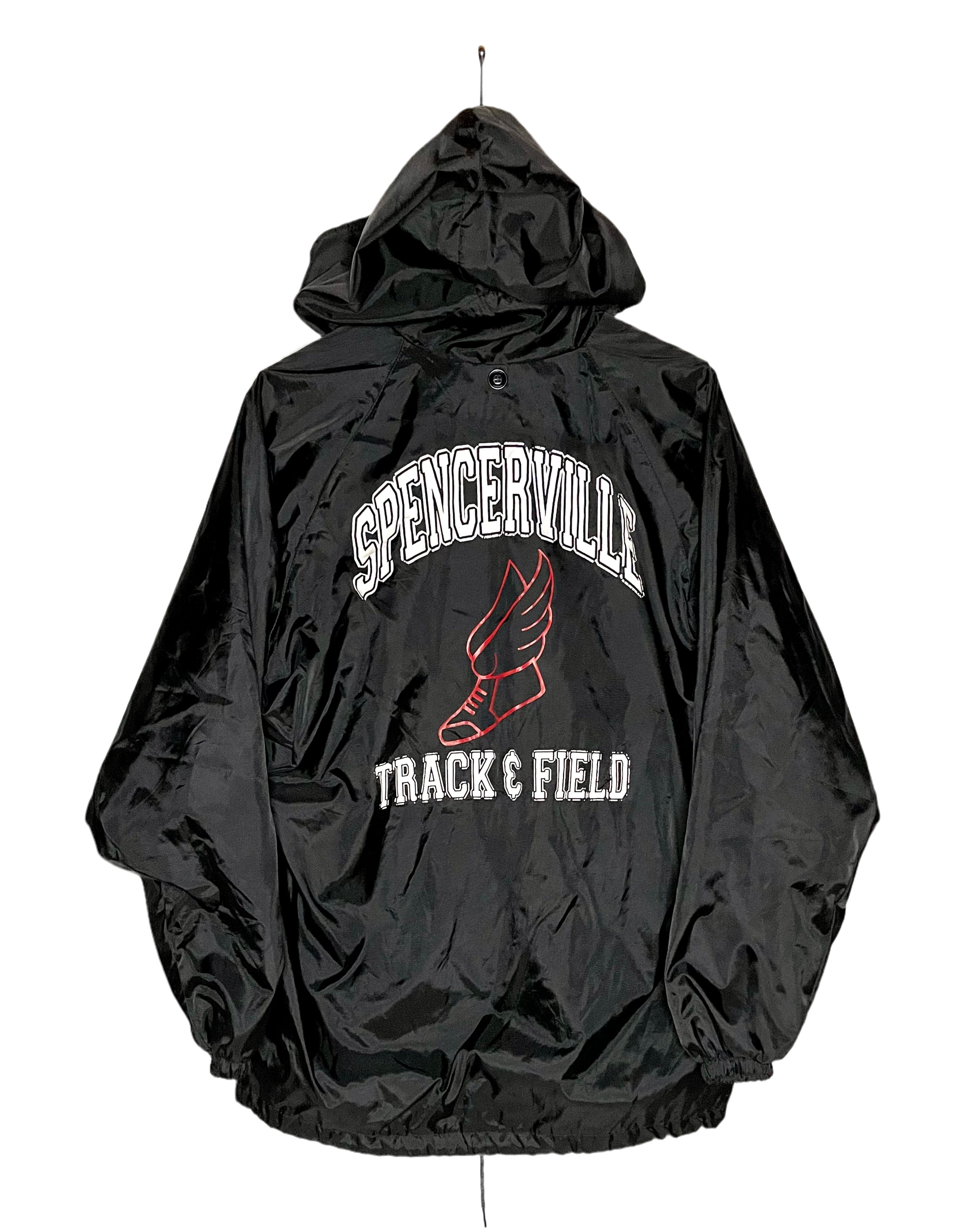 Birdie Spencerville Bearcats Regenjacke Schwarz Größe M