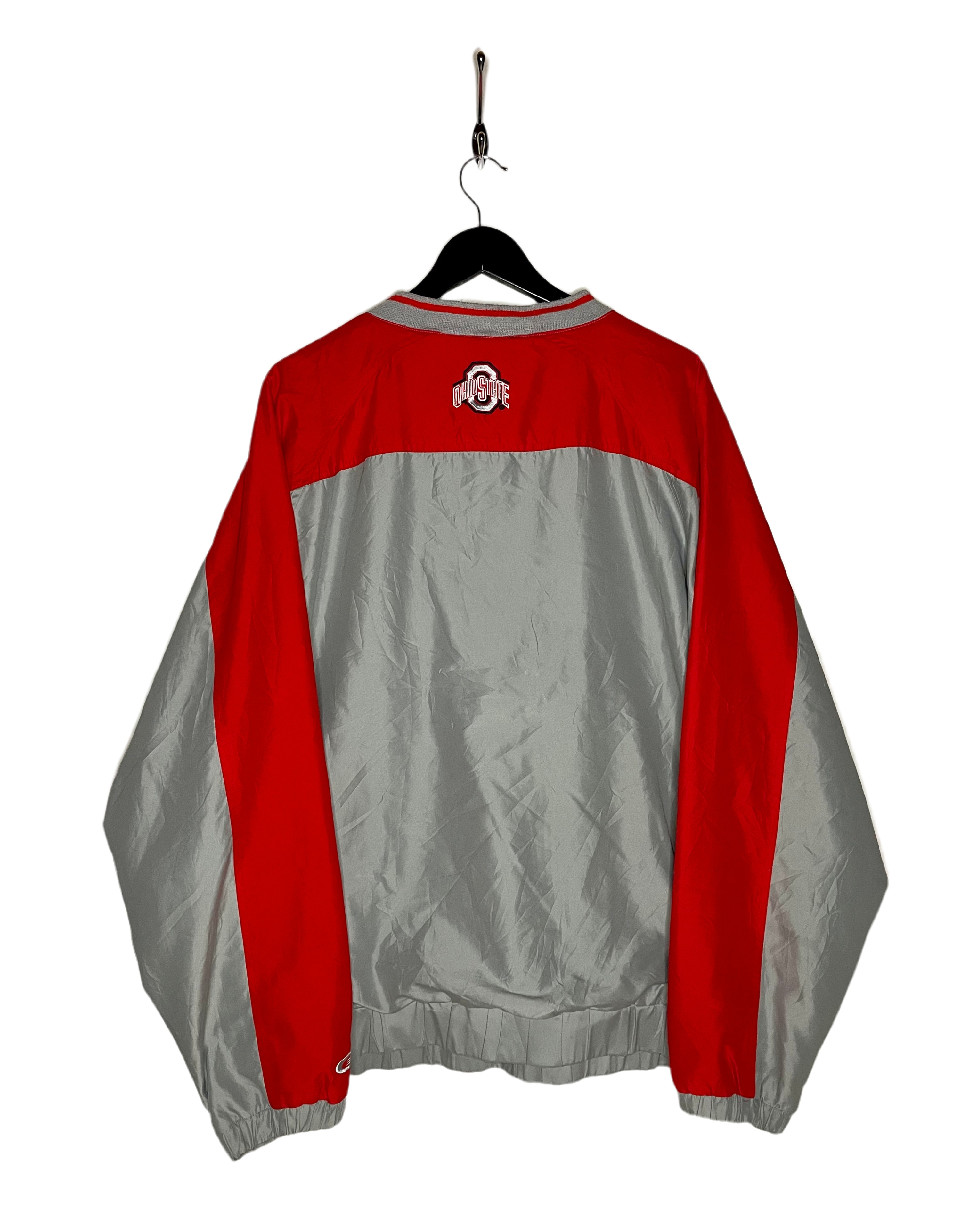 58 Sports Ohio State Sudadera Gris/Rojo Talla XL 