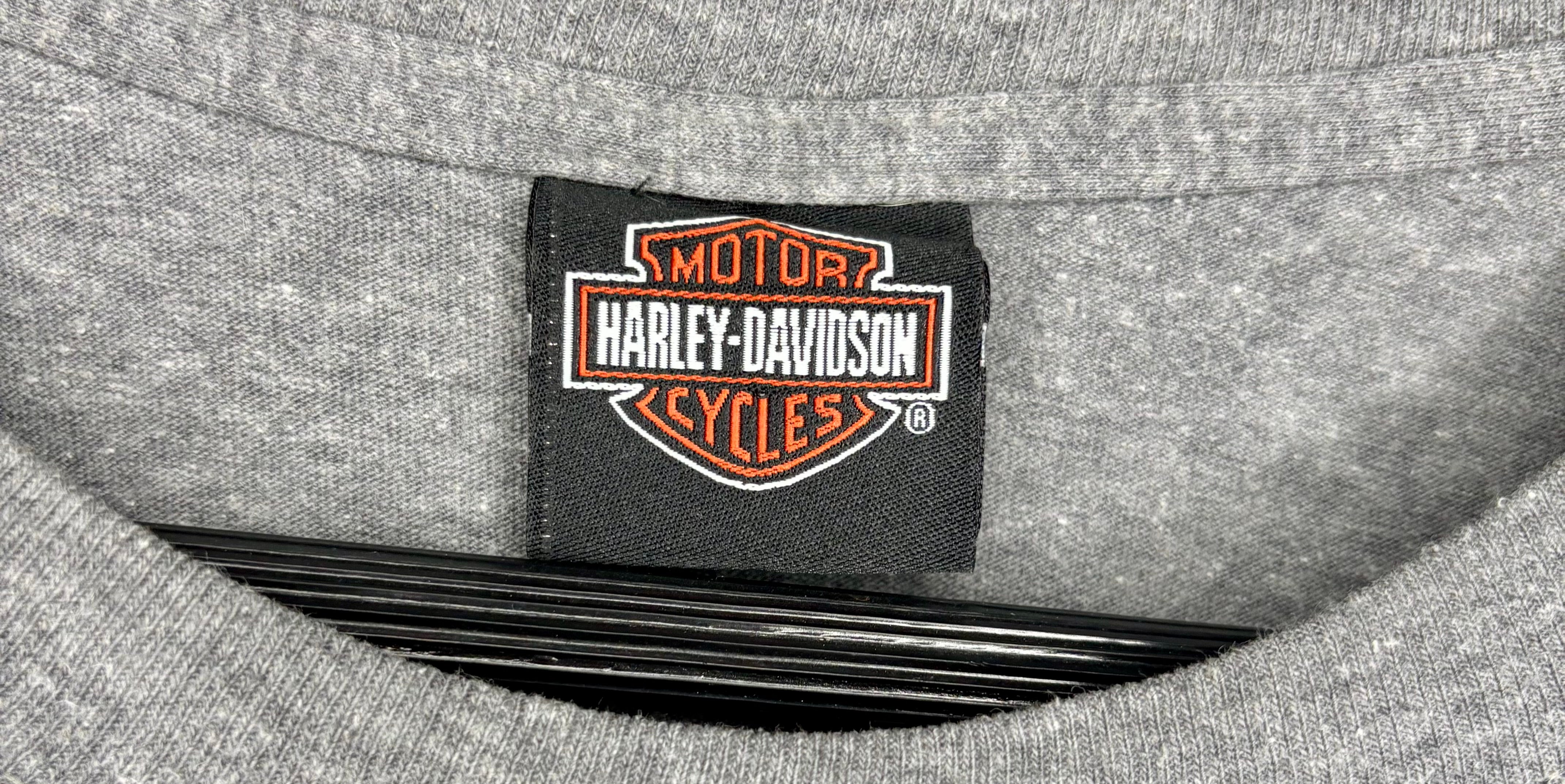 Harley Davidson Land of the Midnight Sun T-Shirt Grau Größe XL