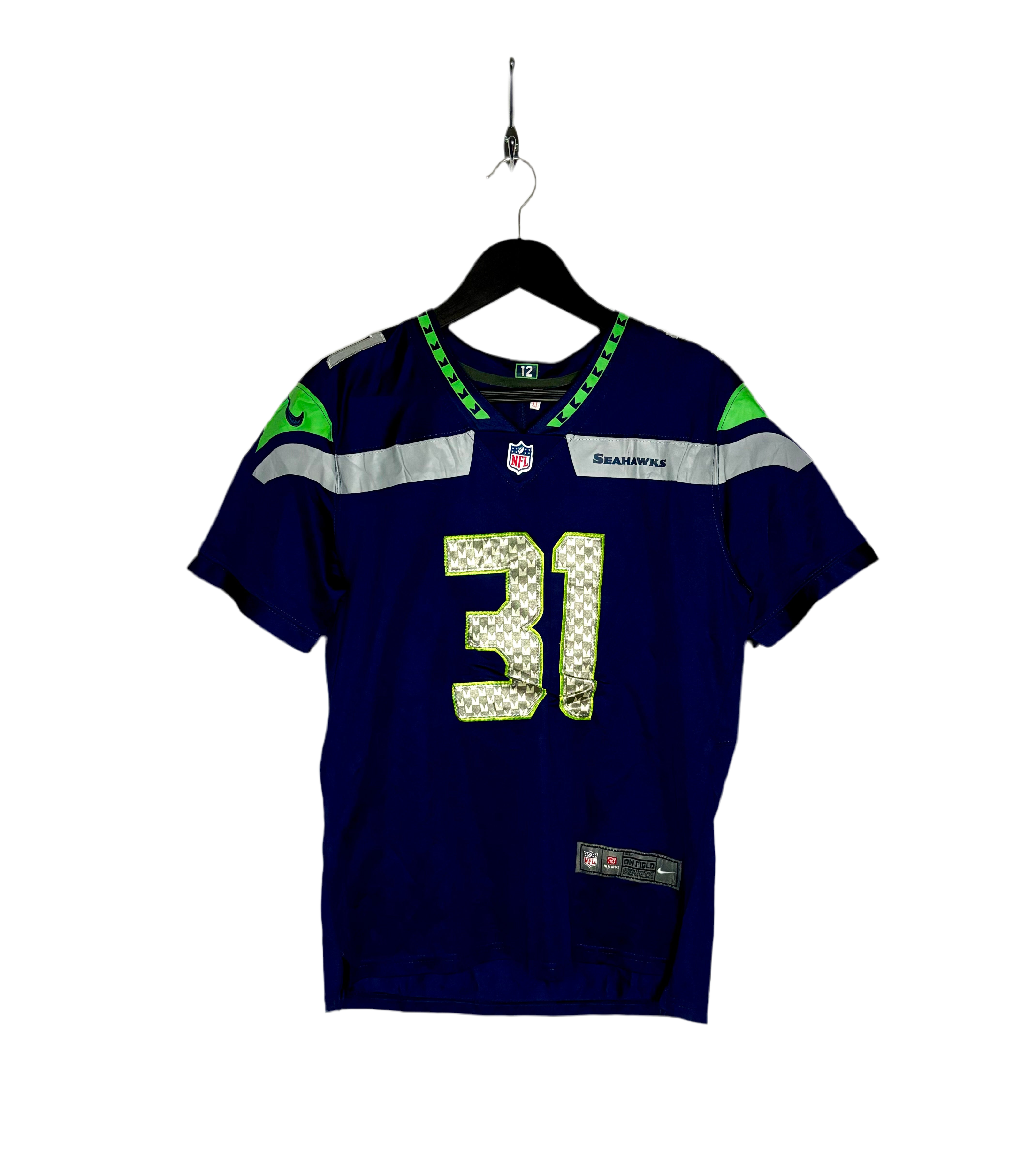 Nike NFL Seattle Seahawks Jersey #31 Kam Chancellor Blau Größe XL Kinder