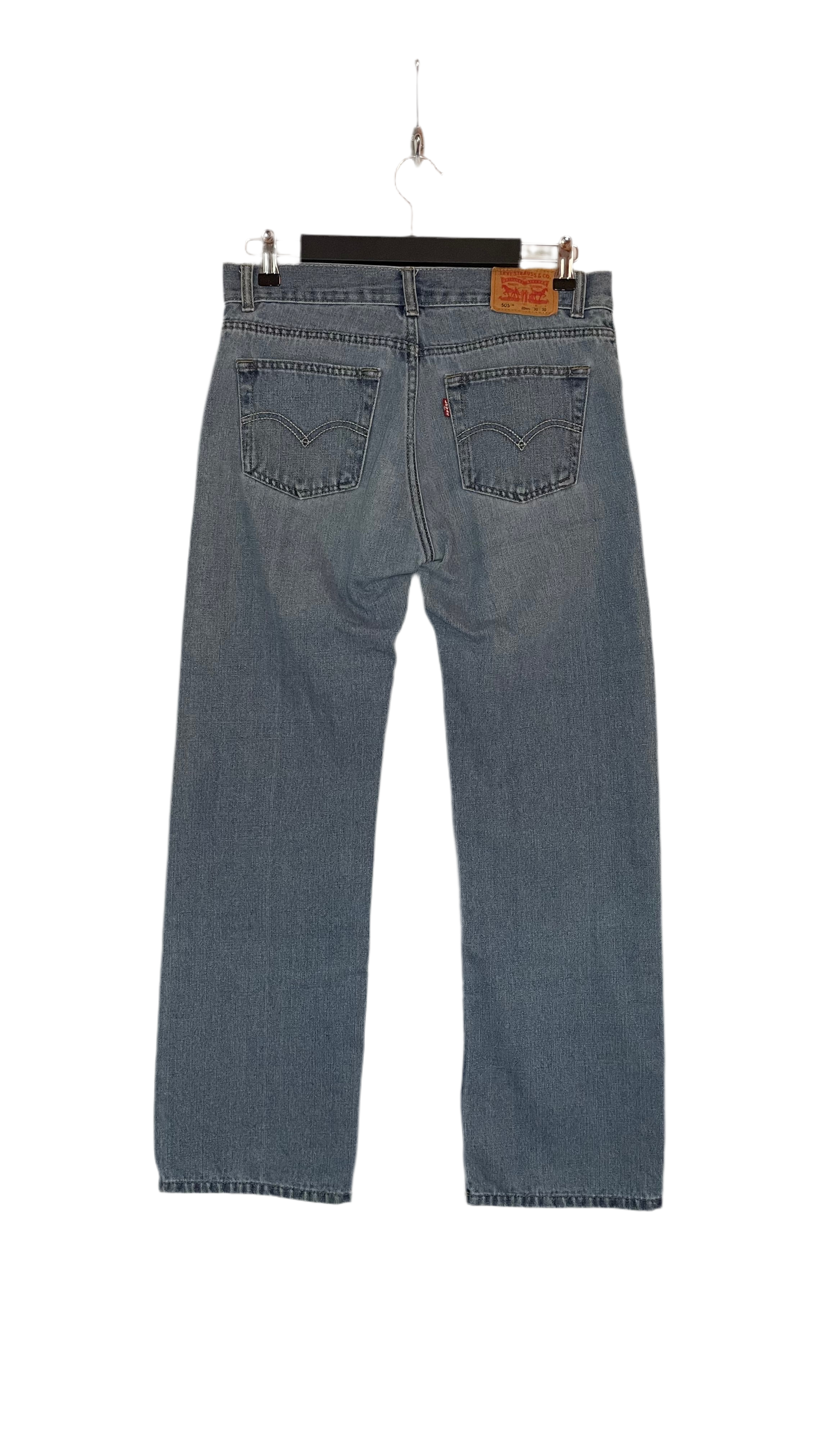 Levi`s Jeans Straight 505 Hellblau Größe W30 L30