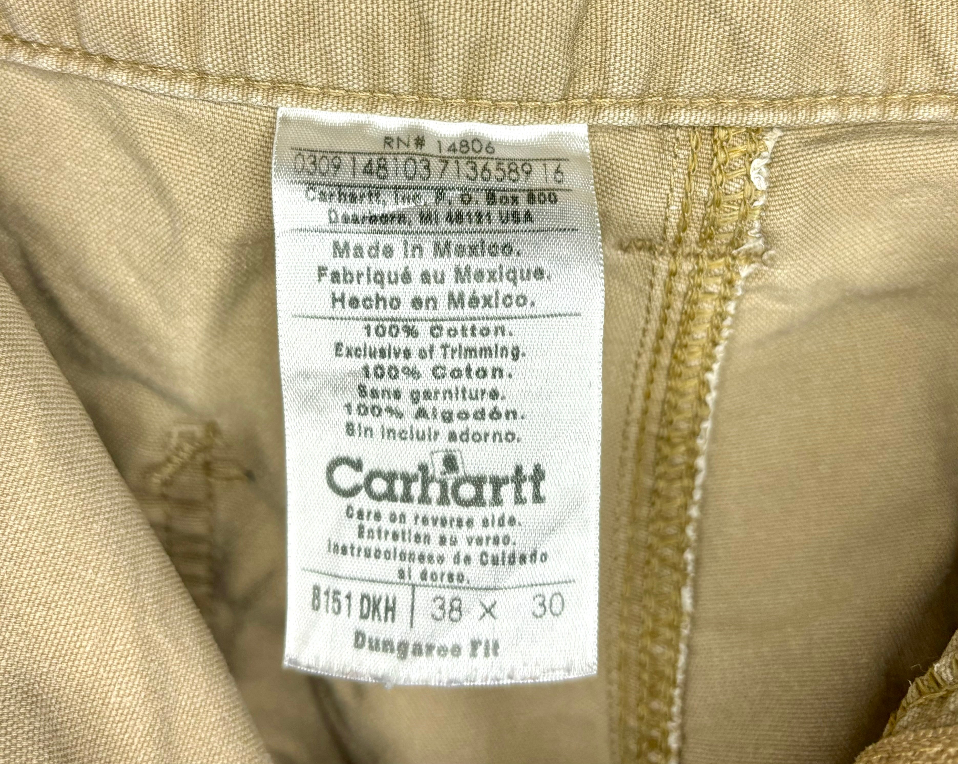 Carhartt Workwear Jeans Beige Größe W38 L30