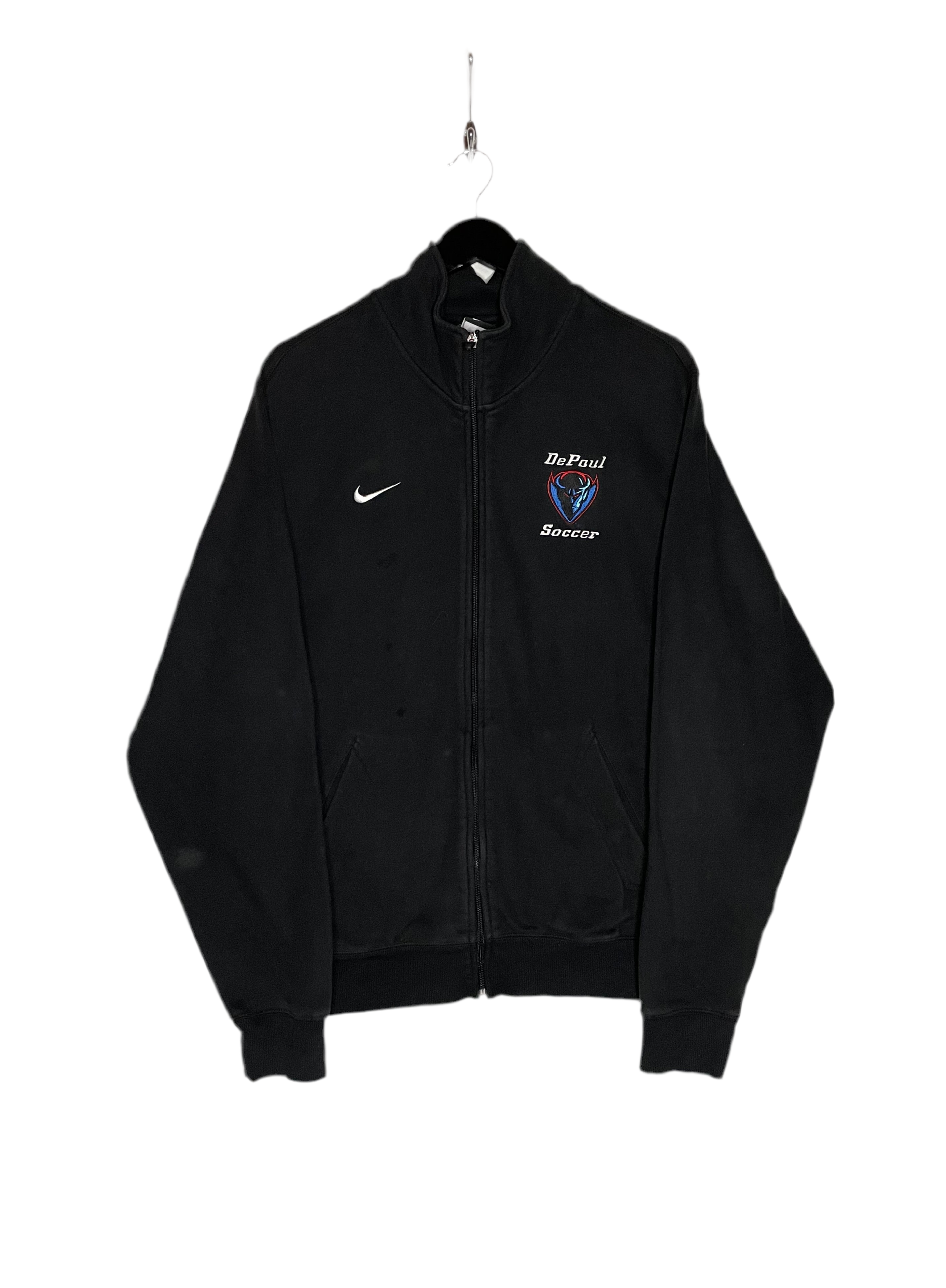 Nike Sweatjacke DePaul Soccer Schwarz Größe L