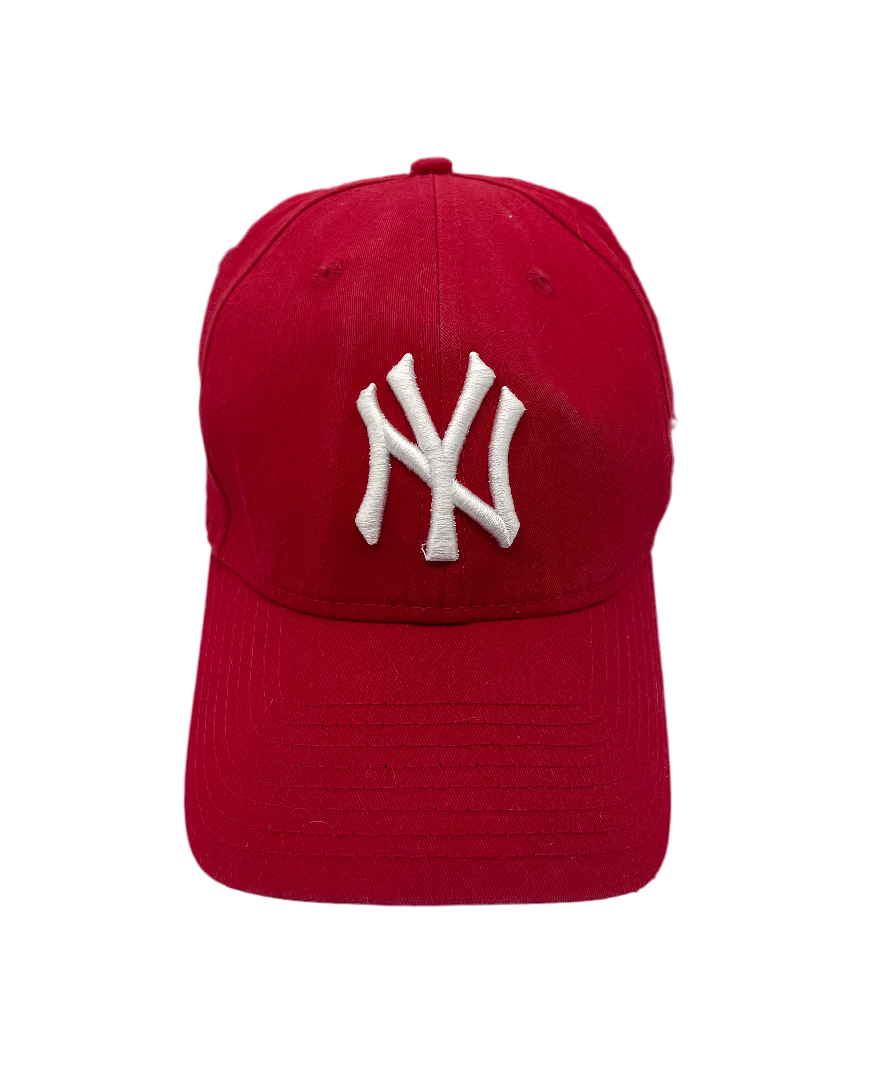 New Era 39Thirty Fitted Cap NY Yankees Rot Größe M-L