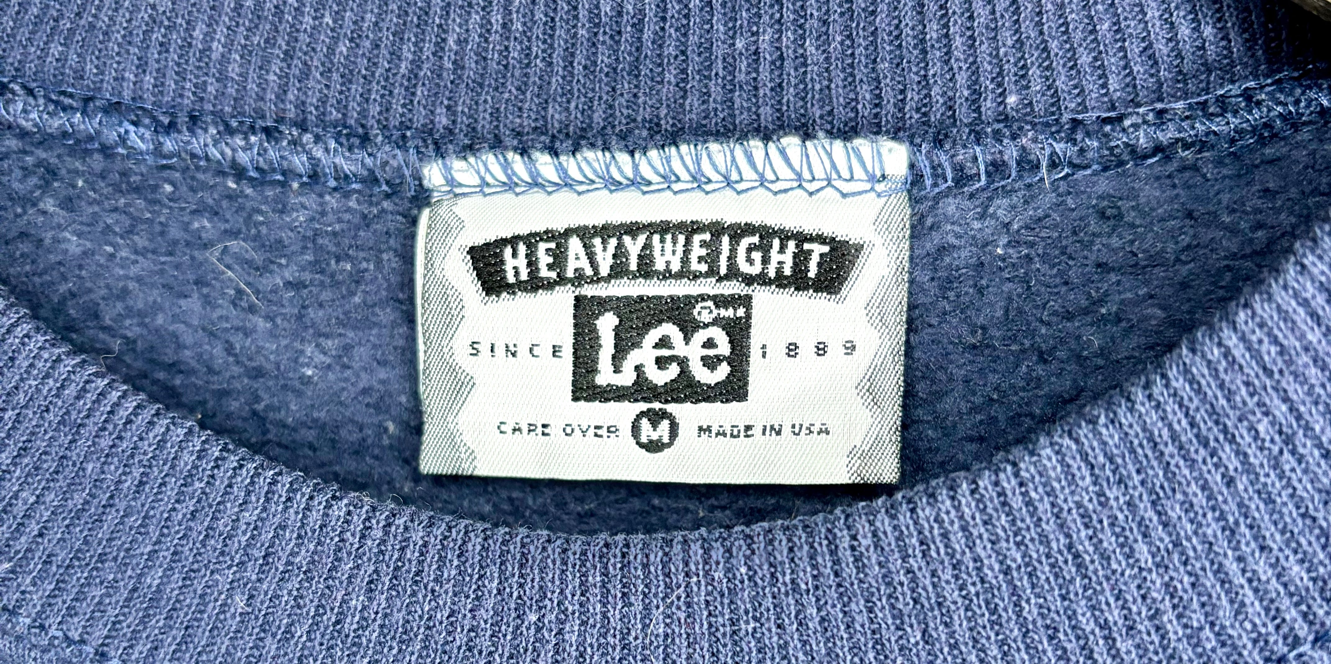 Lee Vintage Sweater Blau Größe M