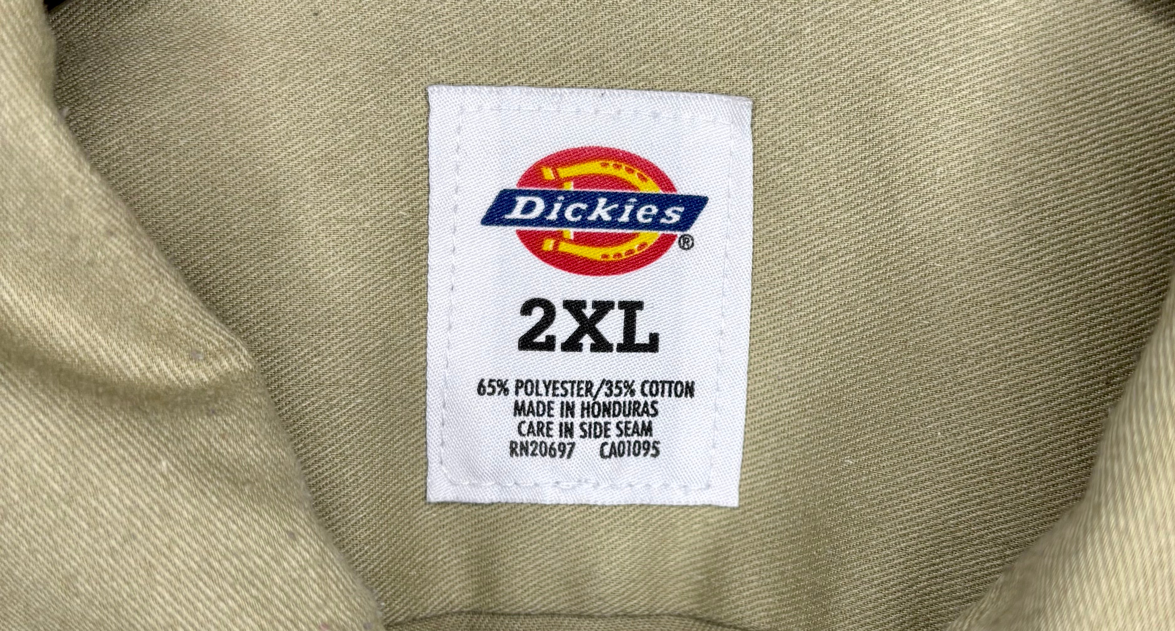 Dickies Work Hemd Beige Größe XXL