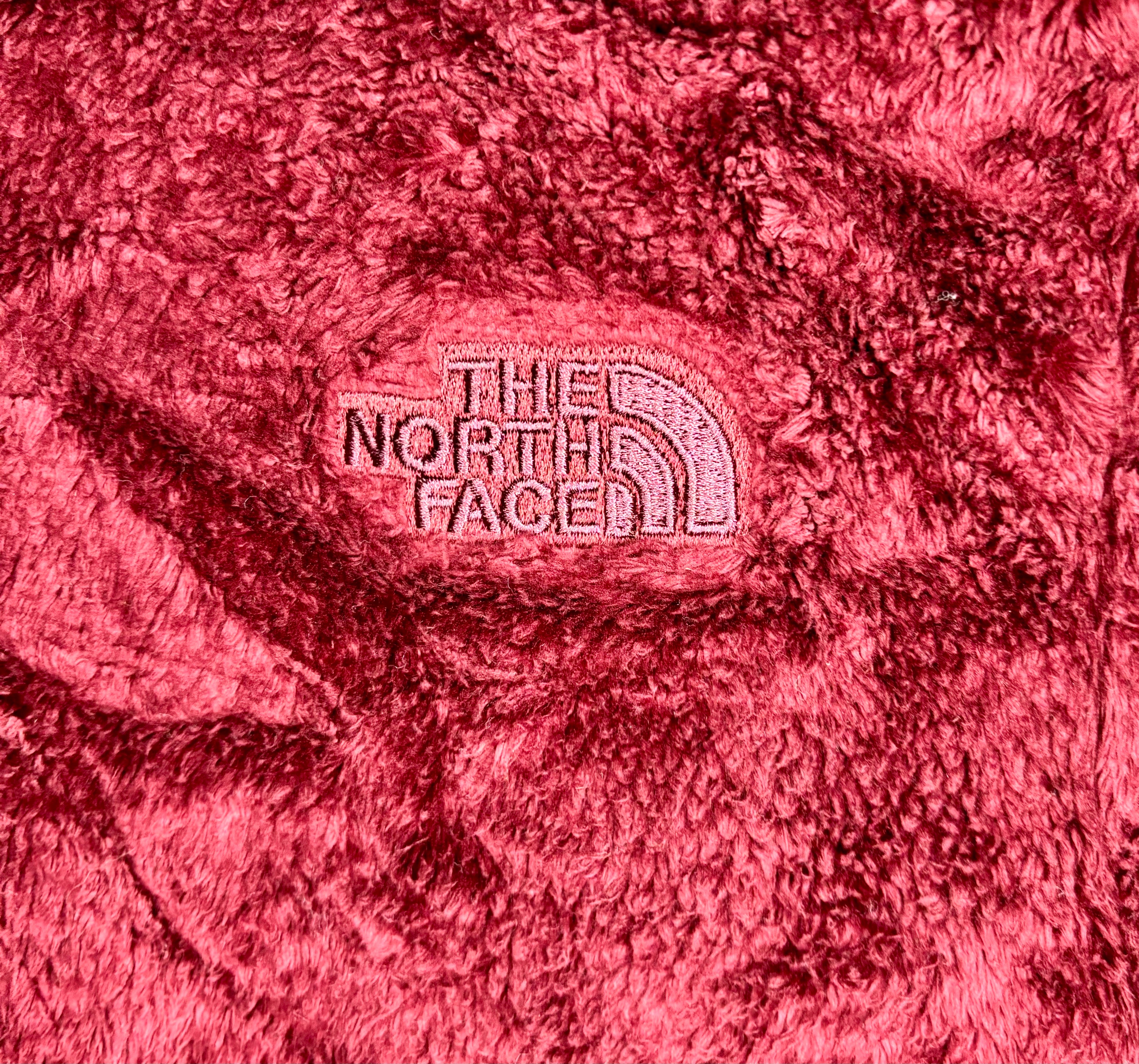 The North Face Fleece Jacke Rot Größe M Damen