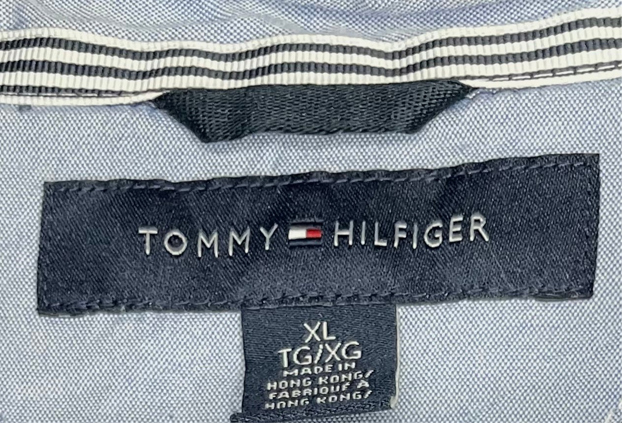 Polo Tommy Hilfiger azul oscuro talla XL 