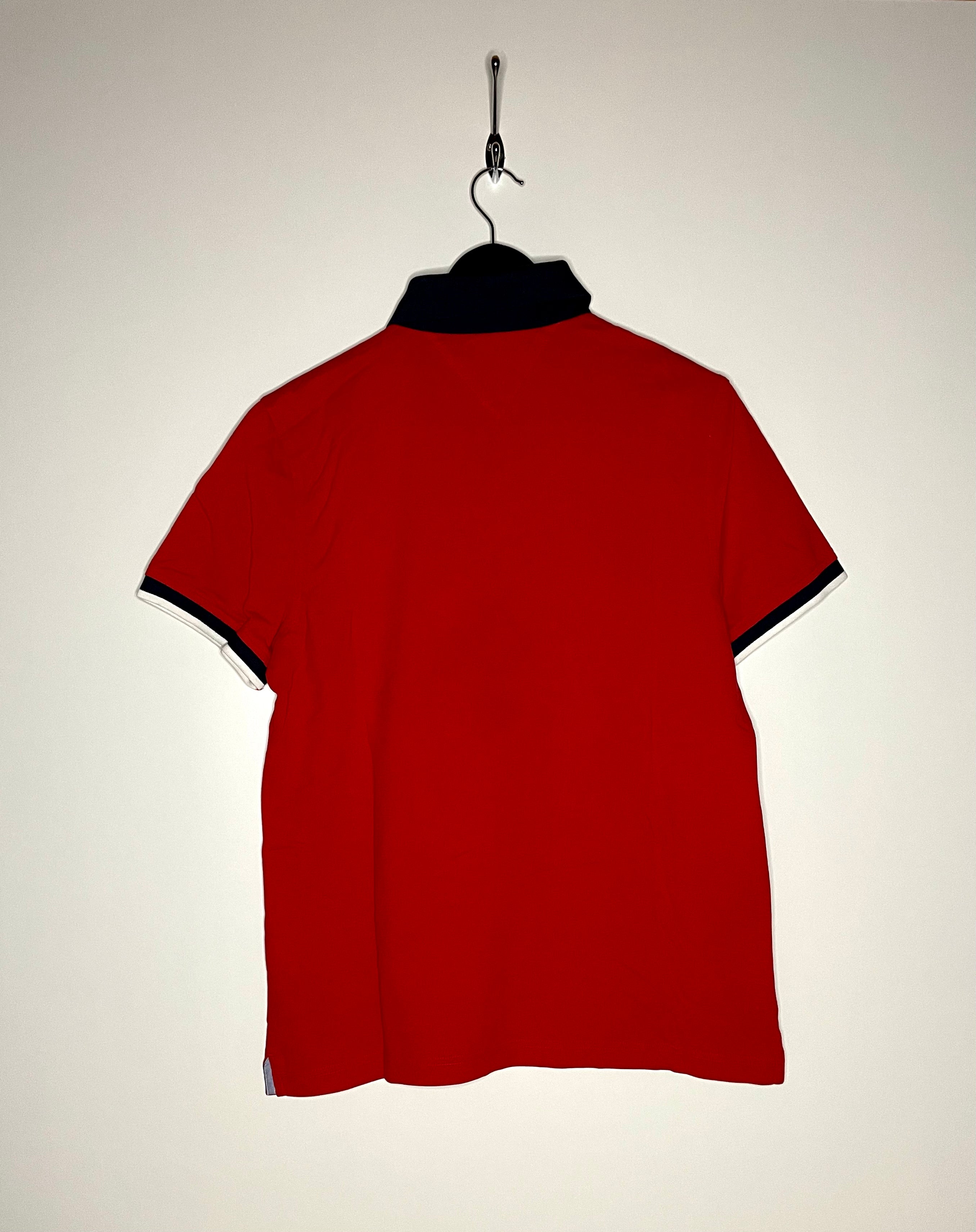 Tommy Hilfiger polo shirt red size M 