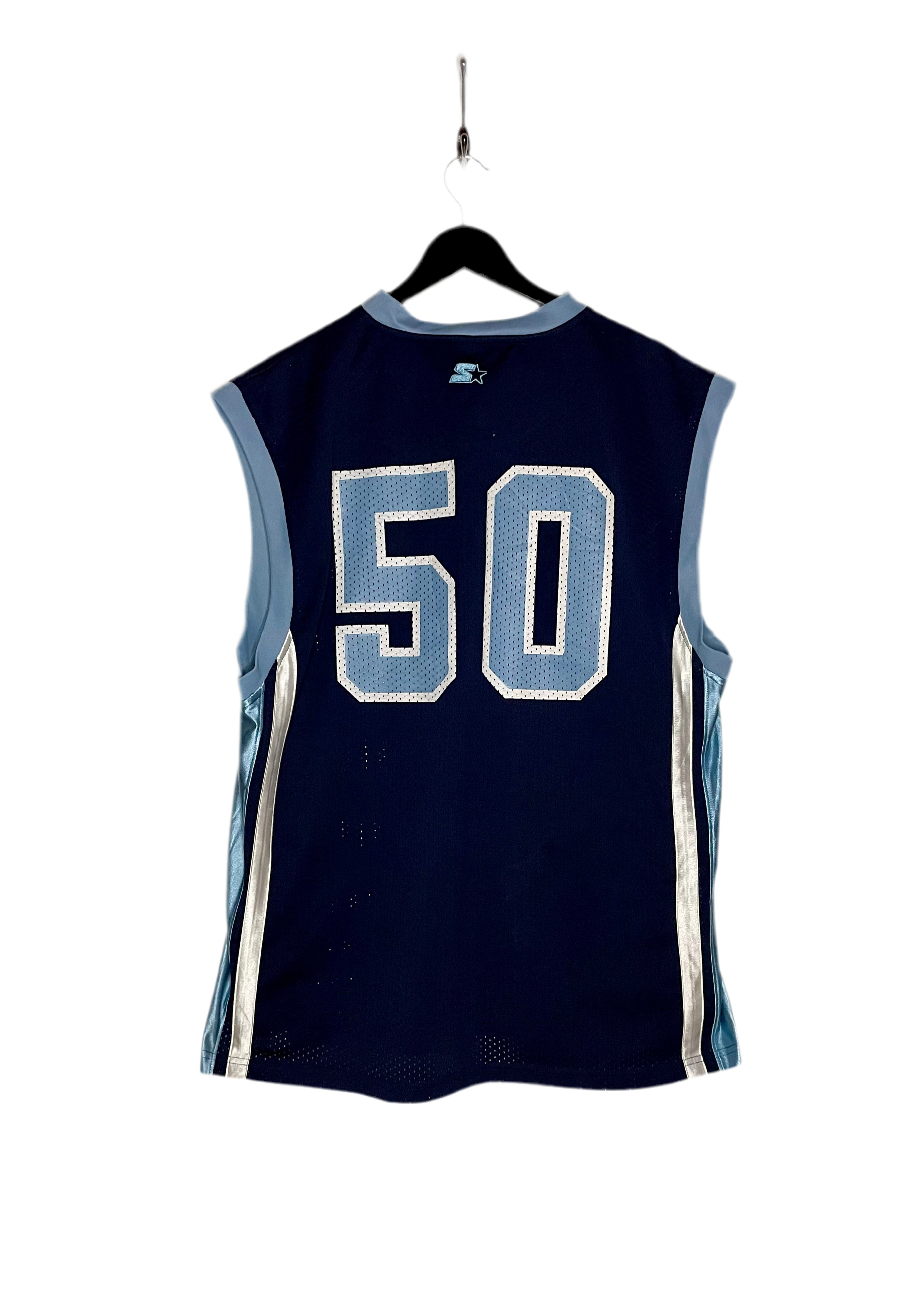 Starter NBA Jersey Charlotte Hornets #50 Tyler Hansbrough Blau XL