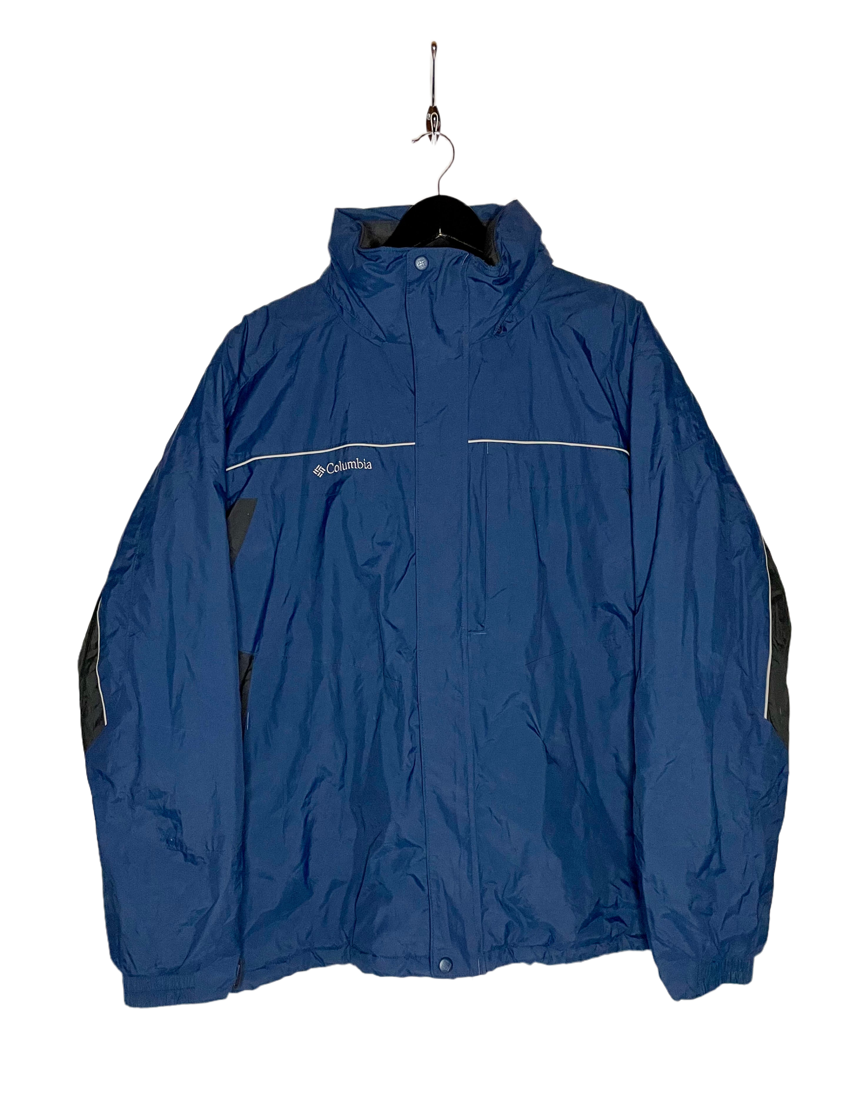 Columbia Ski Anorak Blau/Schwarz Größe XL