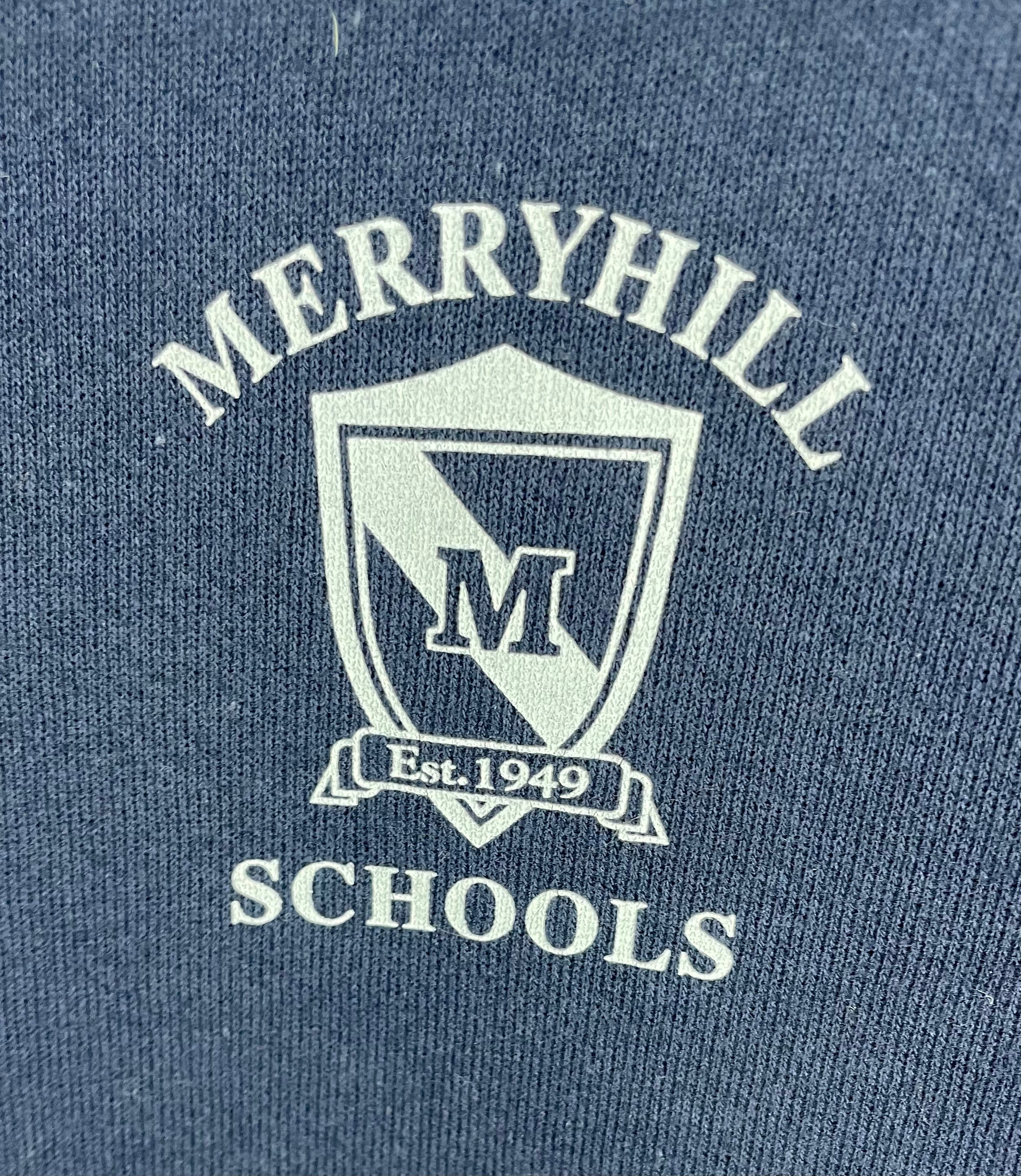 LEE Vintage Sweater Merryhill Schools Blau Größe S