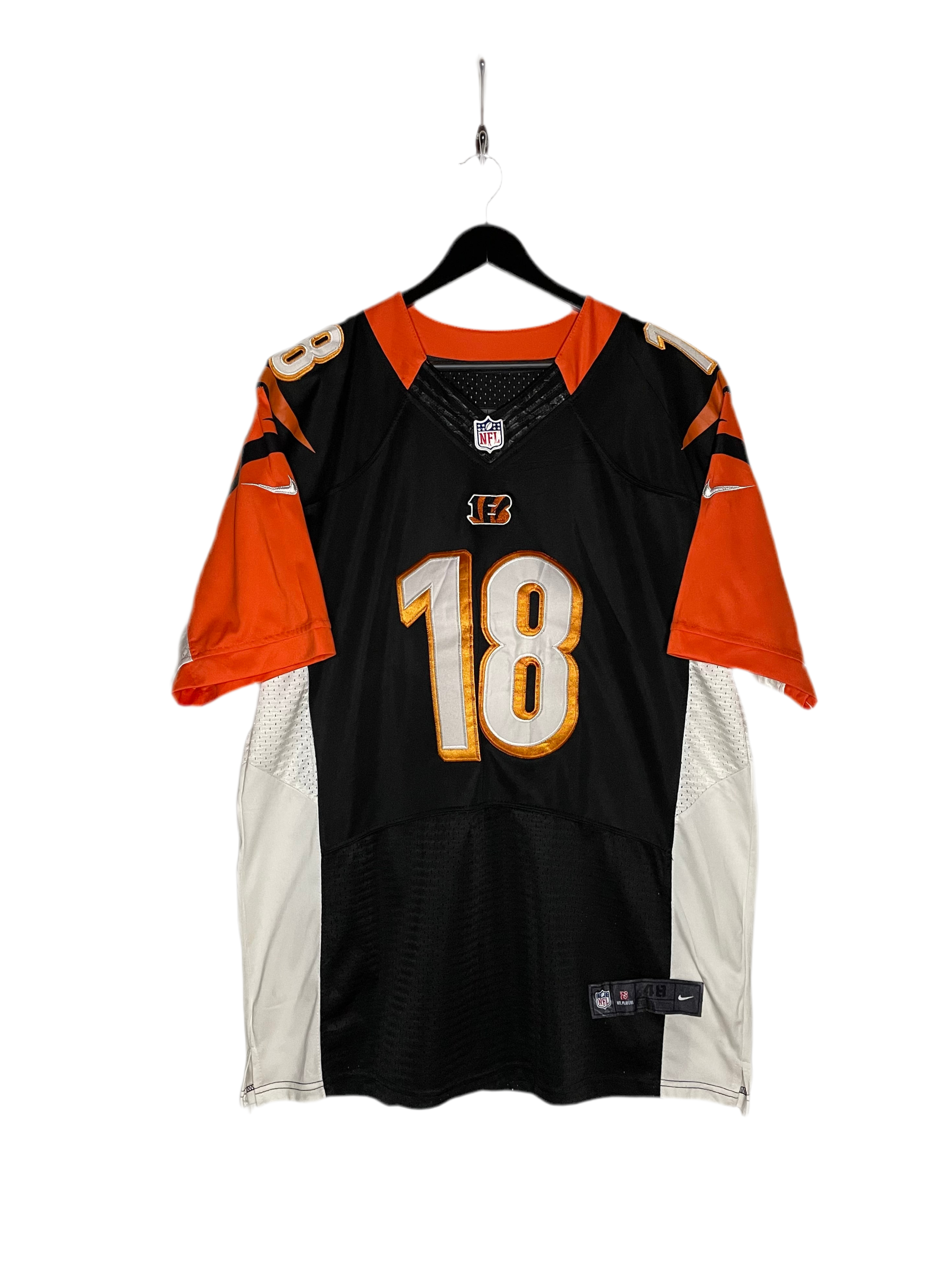 Nike OnField Jersey Cincinnati Bengals #18 A.J. Green Schwarz Größe L