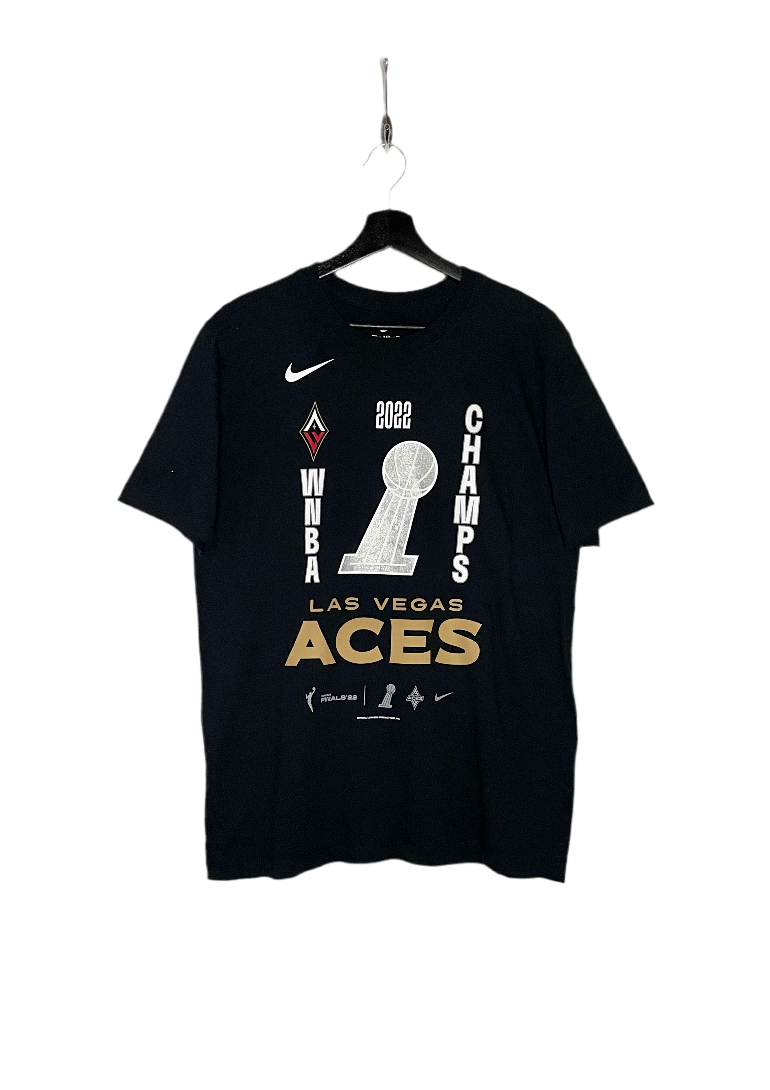 Nike T-Shirt WNBA Champions 2022 Schwarz Größe M