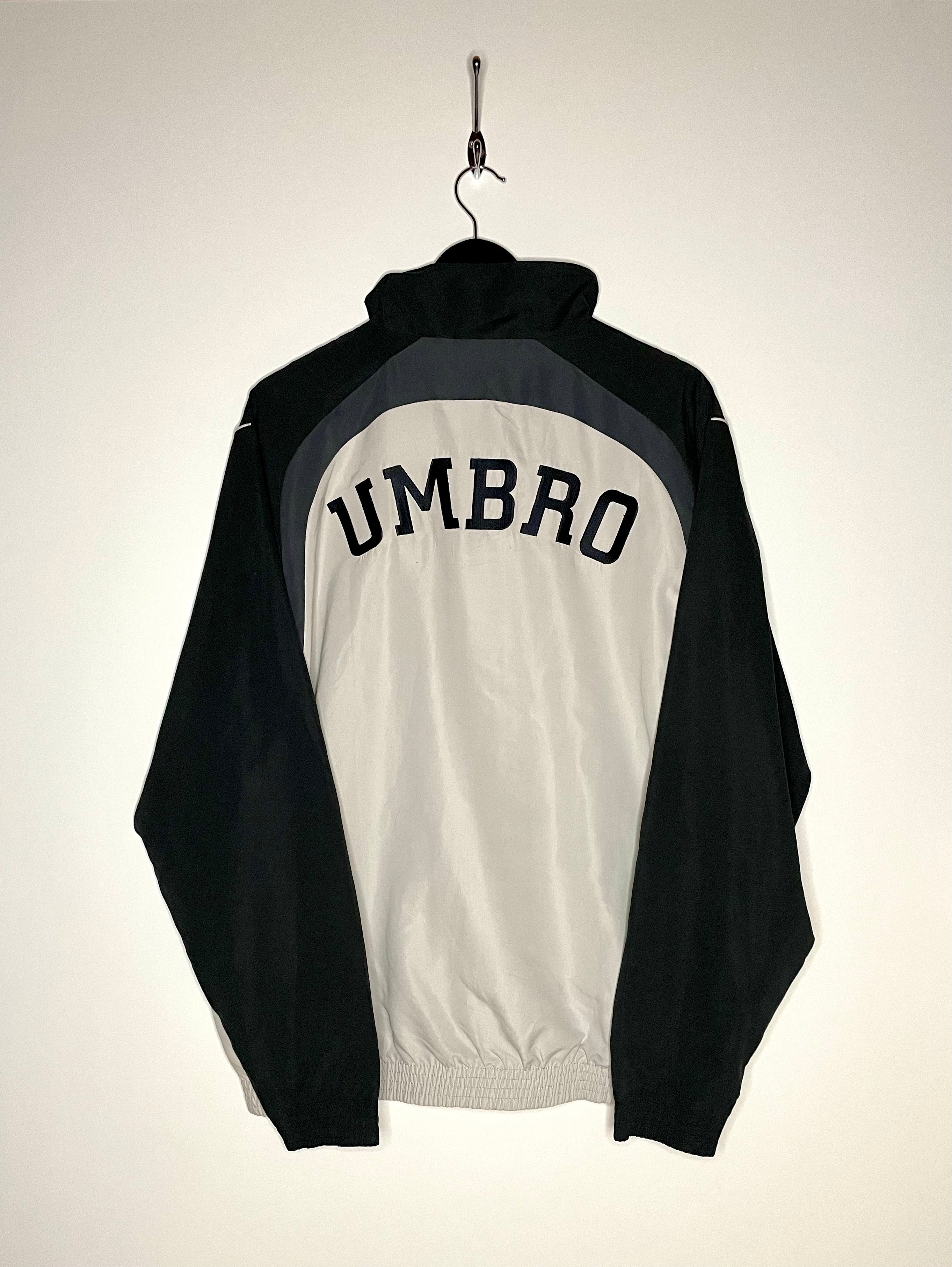 Umbro Vintage Training Jacket Grey/Black Size XL