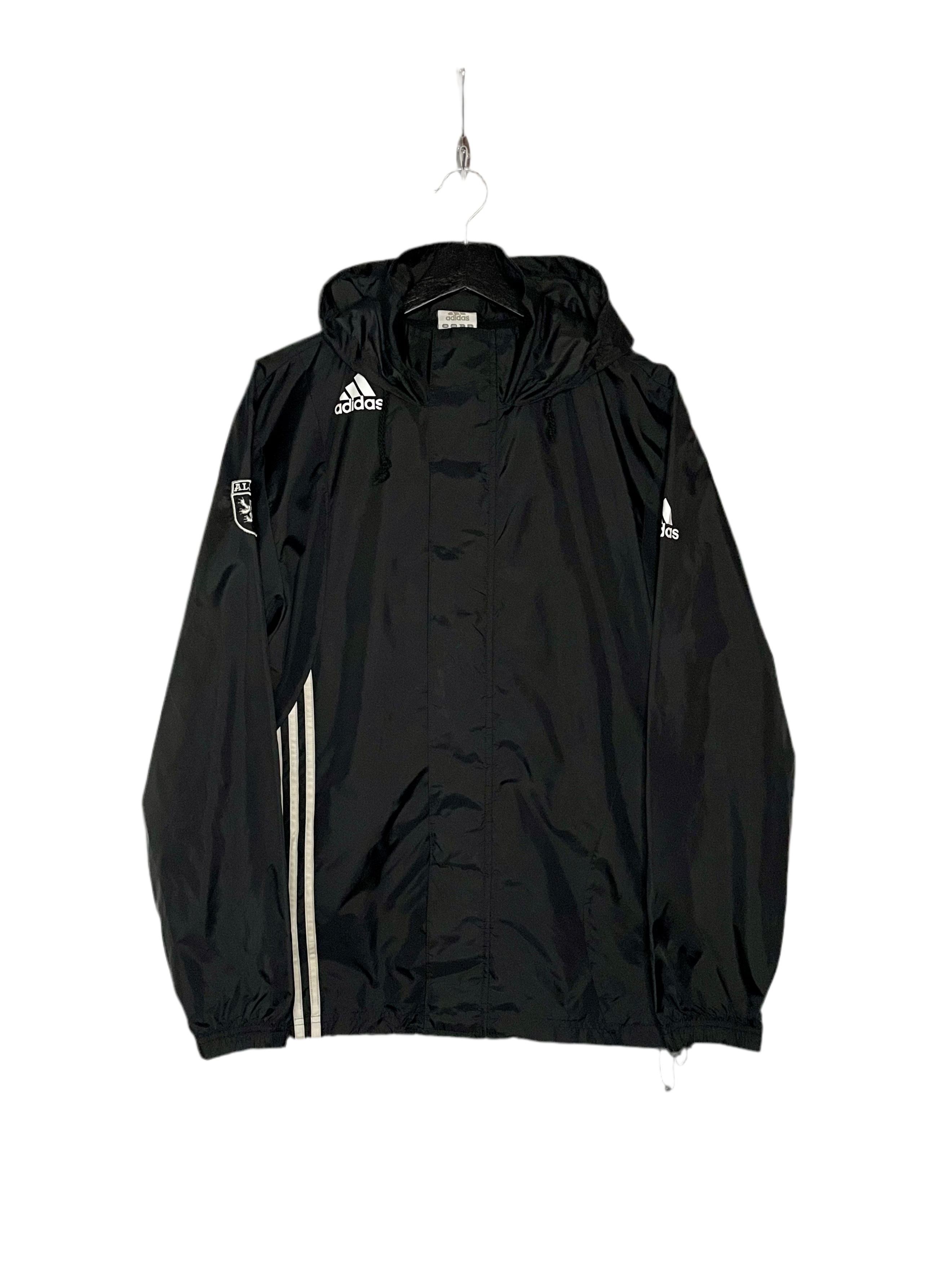 Adidas Regenjacke ALMA Soccer Schwarz Größe S