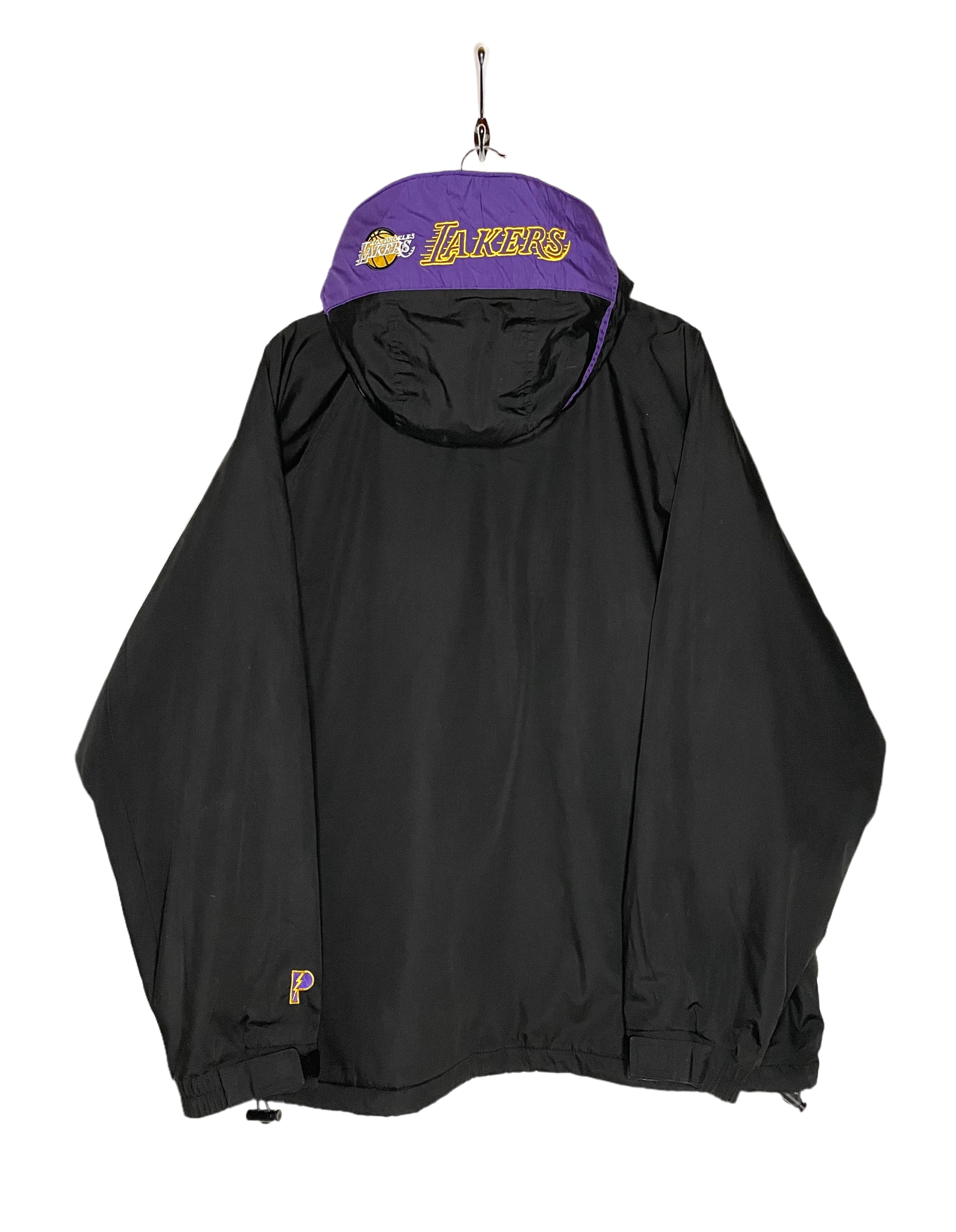 Pro Player Vintage Anorak LA Lakers Schwarz Größe XL