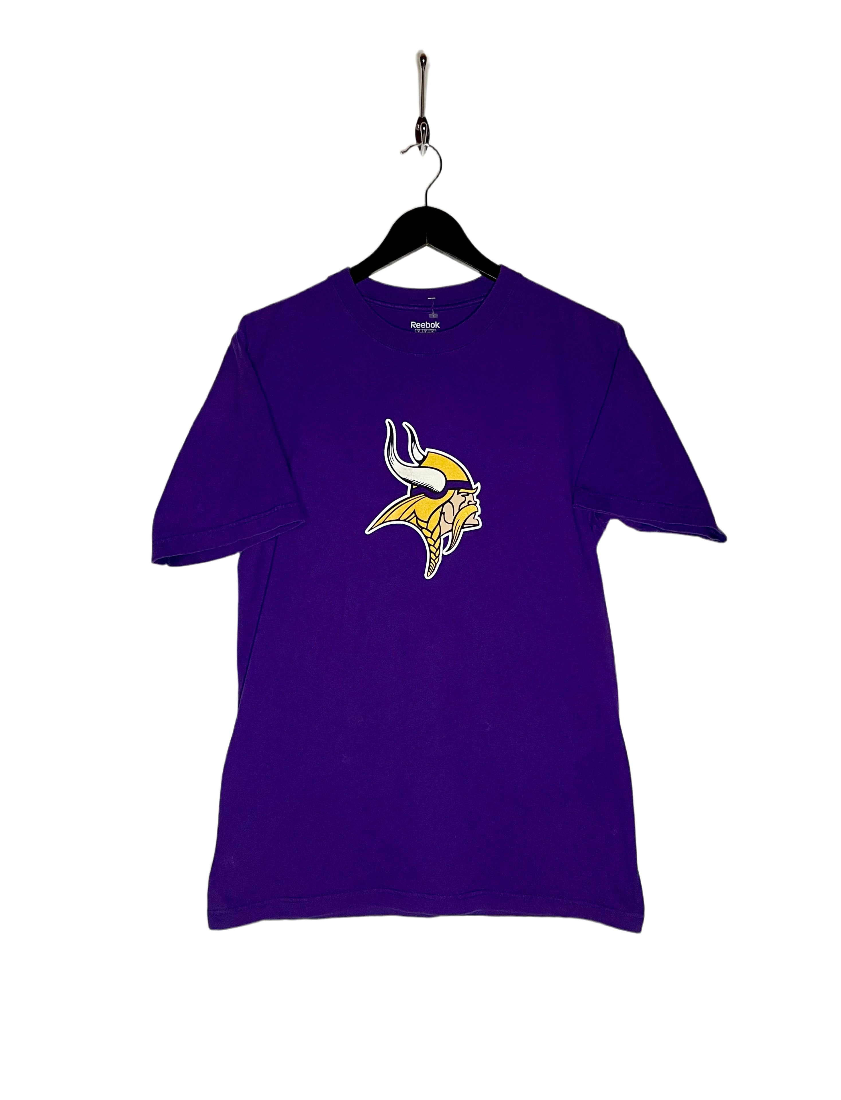 Reebok T-Shirt Minnesota Vikings #19 Aromashodu Lila Größe M