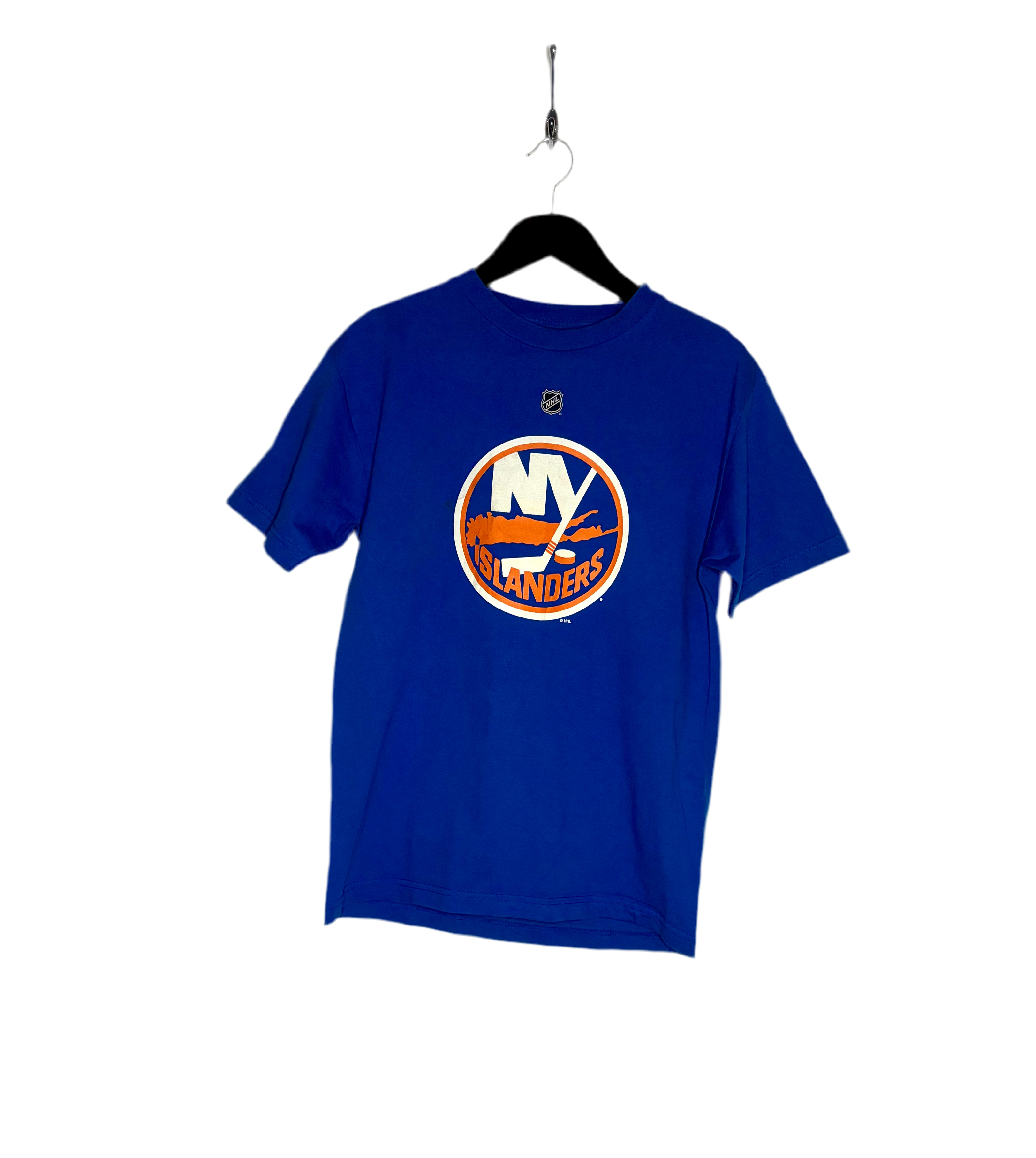 Reebok NHL New York Islanders T-Shirt #21 Kyle Okposo Blau Größe M